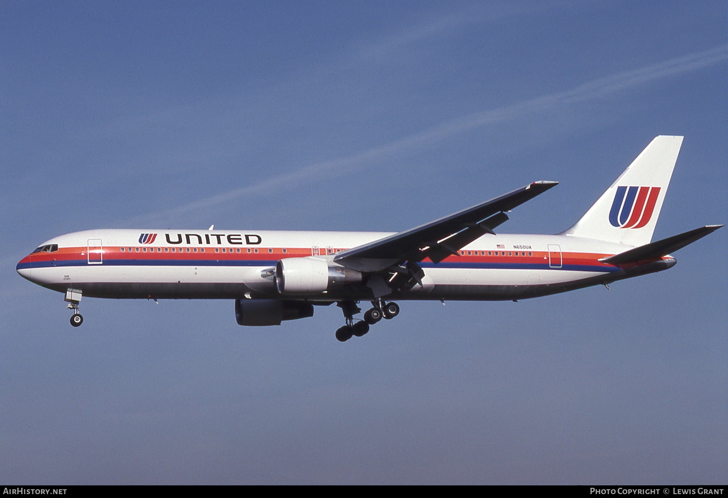 Aircraft Photo of N650UA | Boeing 767-322/ER | United Airlines | AirHistory.net #264798