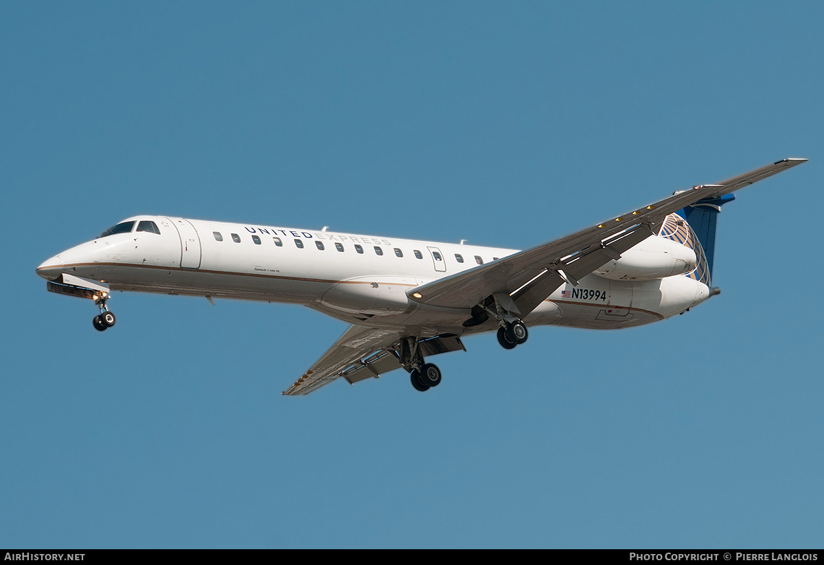 Aircraft Photo of N13994 | Embraer ERJ-145LR (EMB-145LR) | United Express | AirHistory.net #264803