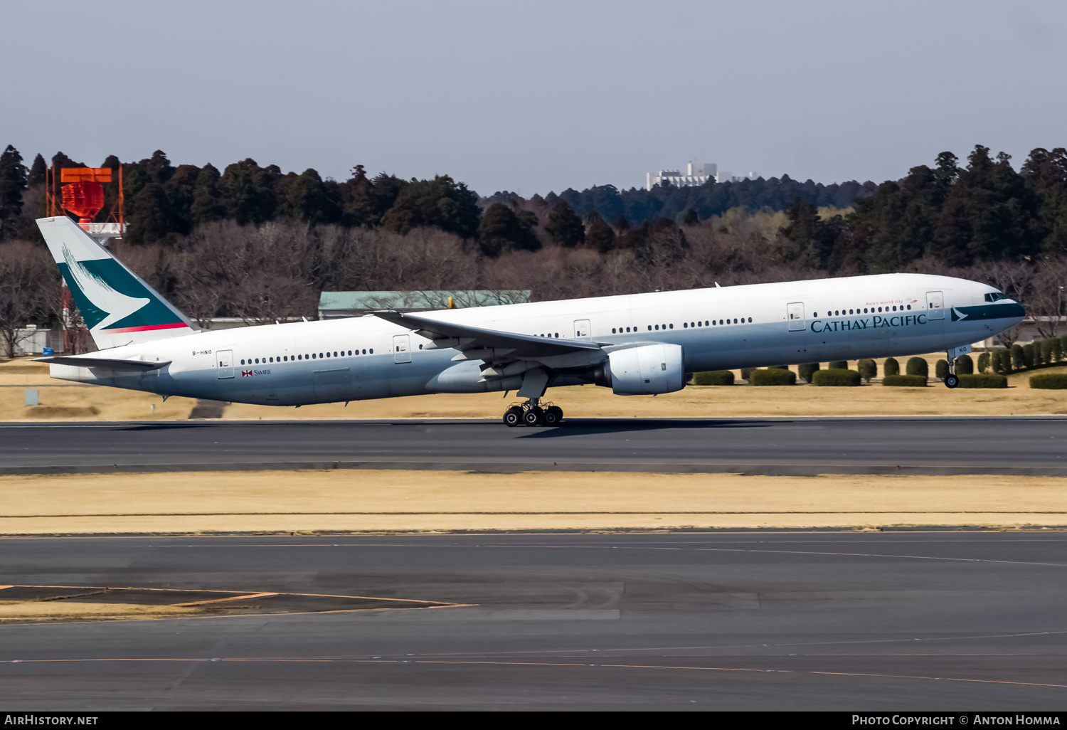 Aircraft Photo of B-HNO | Boeing 777-367 | Cathay Pacific Airways | AirHistory.net #264804