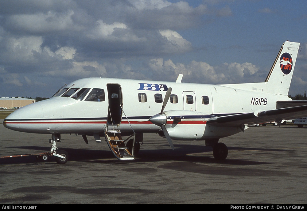 Aircraft Photo of N91PB | Embraer EMB-110P1 Bandeirante | PBA - Provincetown-Boston Airline | AirHistory.net #264810