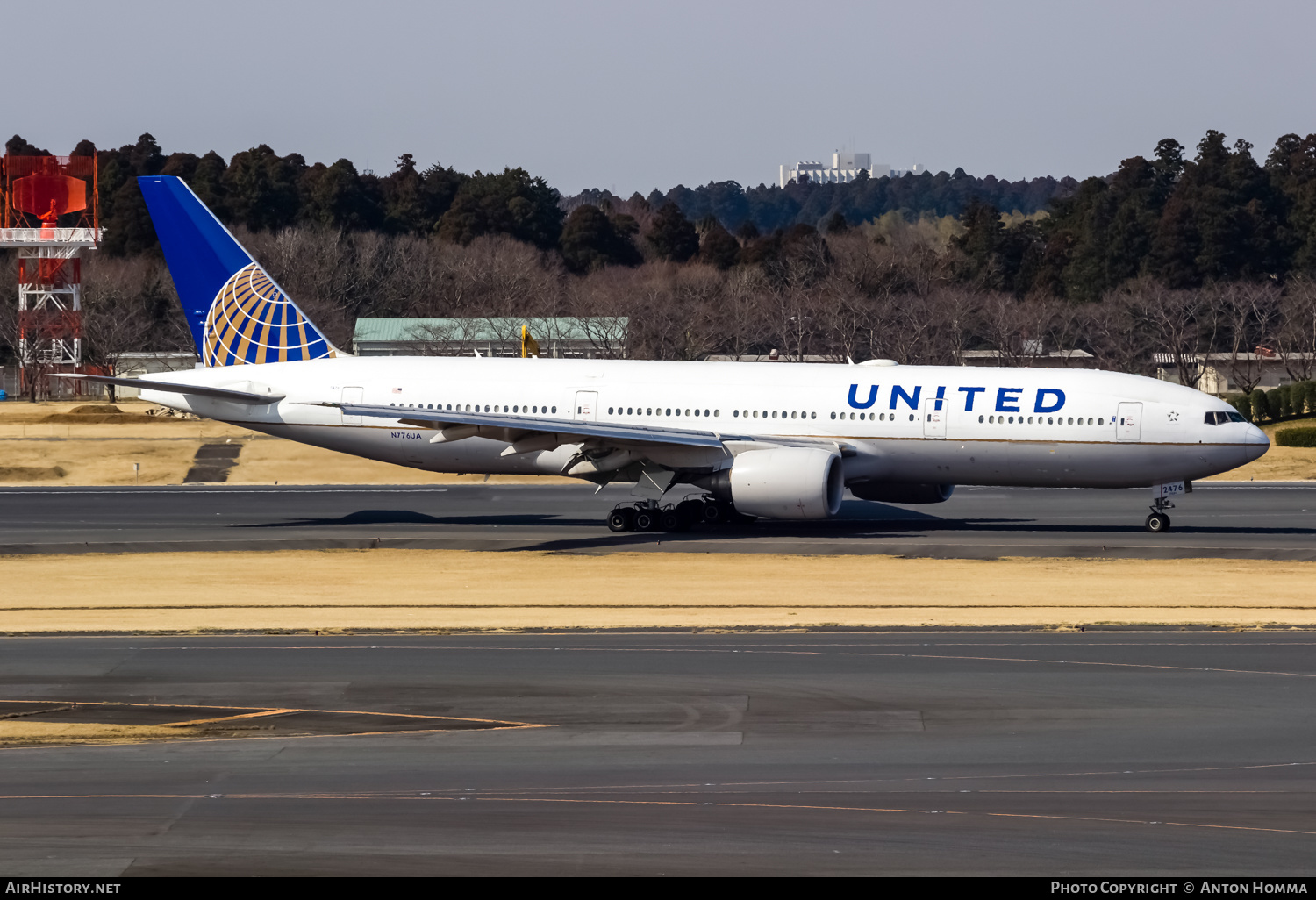 Aircraft Photo of N776UA | Boeing 777-222 | United Airlines | AirHistory.net #264822