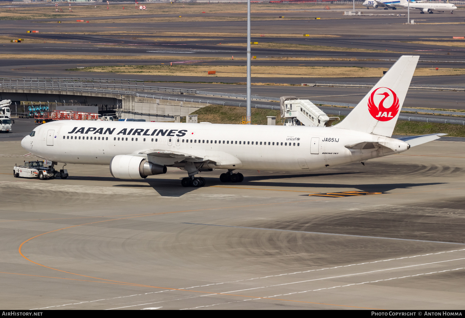 Aircraft Photo of JA651J | Boeing 767-346/ER | Japan Airlines - JAL | AirHistory.net #264828