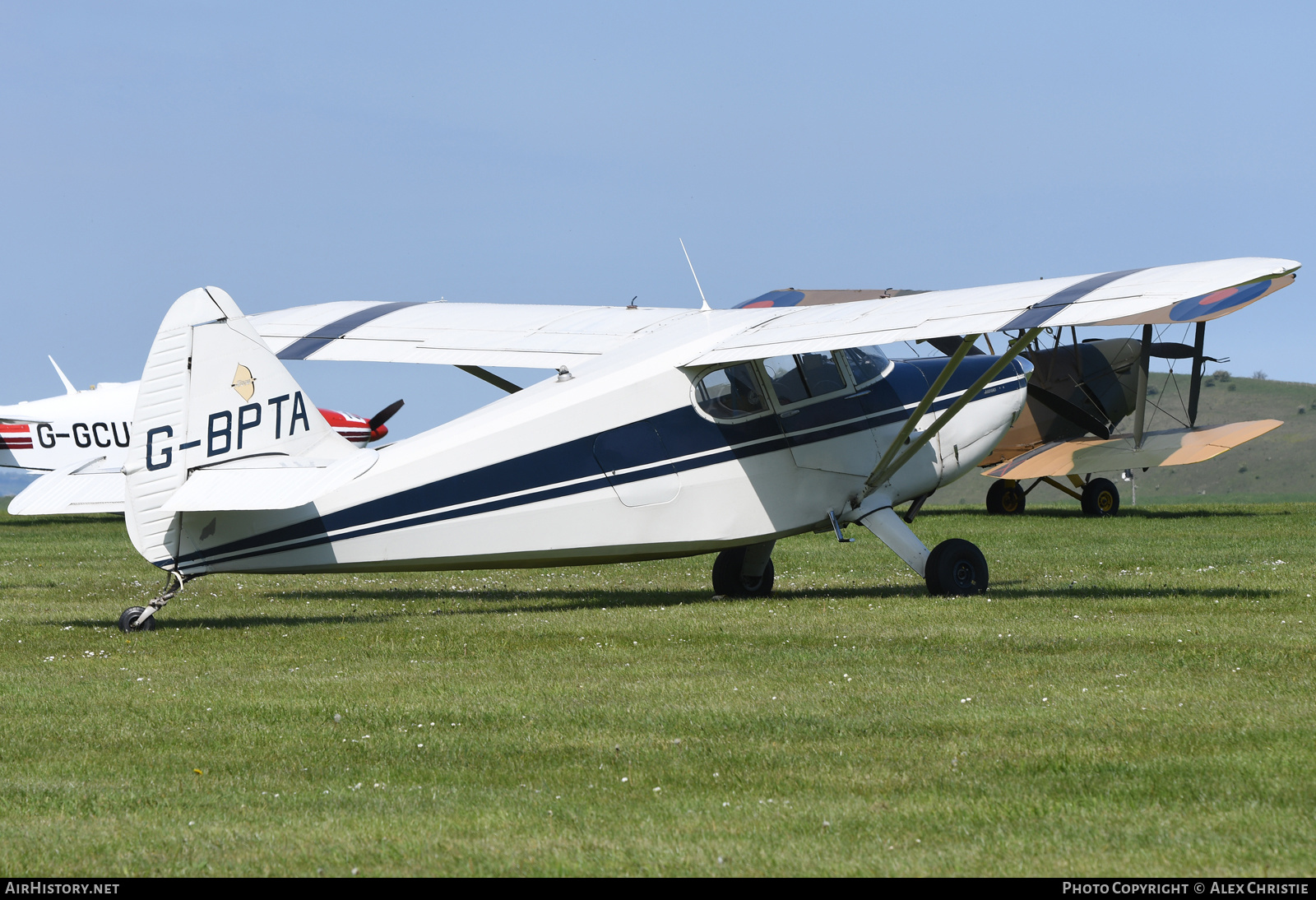 Aircraft Photo of G-BPTA | Stinson 108-2 Voyager | AirHistory.net #264833