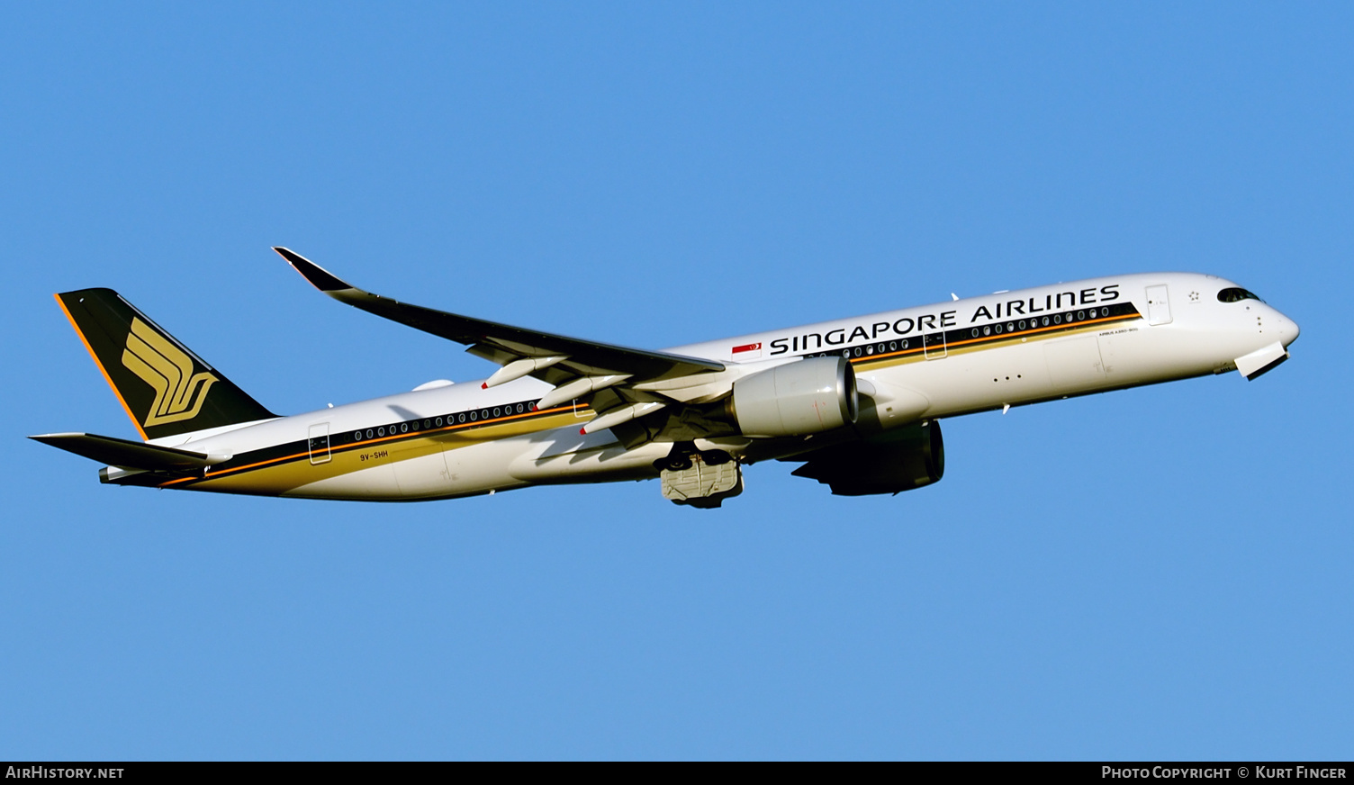 Aircraft Photo of 9V-SHH | Airbus A350-941 | Singapore Airlines | AirHistory.net #264846