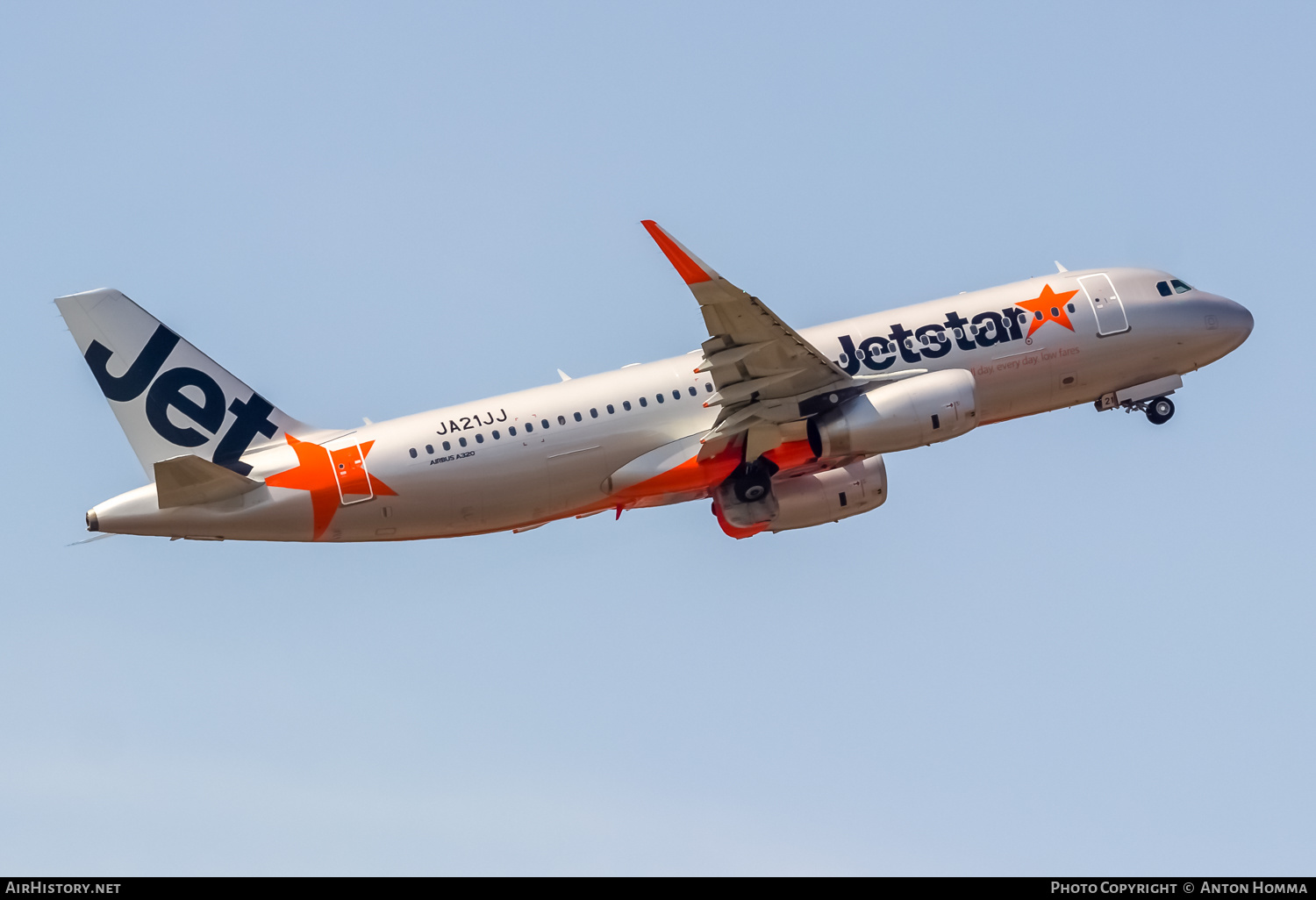 Aircraft Photo of JA21JJ | Airbus A320-232 | Jetstar Airways | AirHistory.net #264850