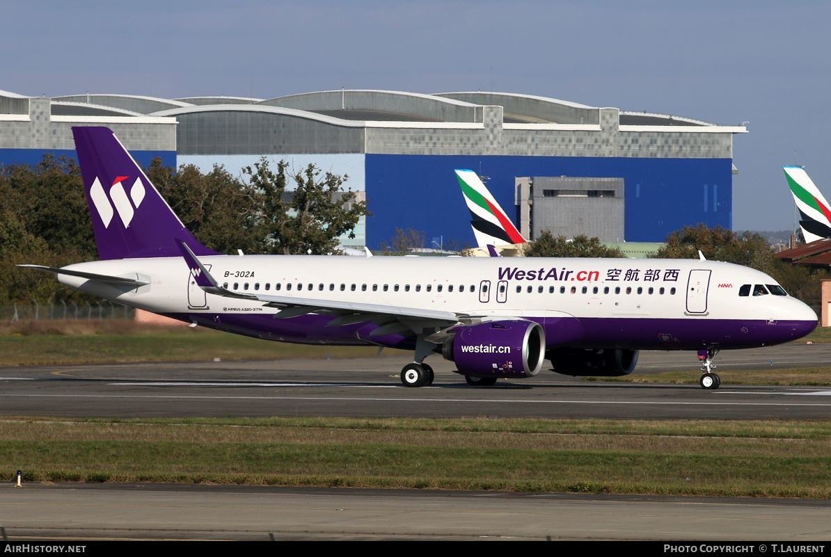 Aircraft Photo of B-302A | Airbus A320-271N | West Air | AirHistory.net #264881