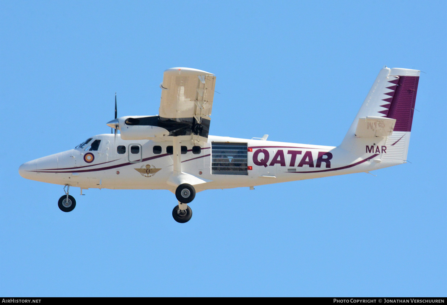 Aircraft Photo of A7-MAR / MAR | Viking DHC-6-400 Twin Otter | Qatar - Air Force | AirHistory.net #264888