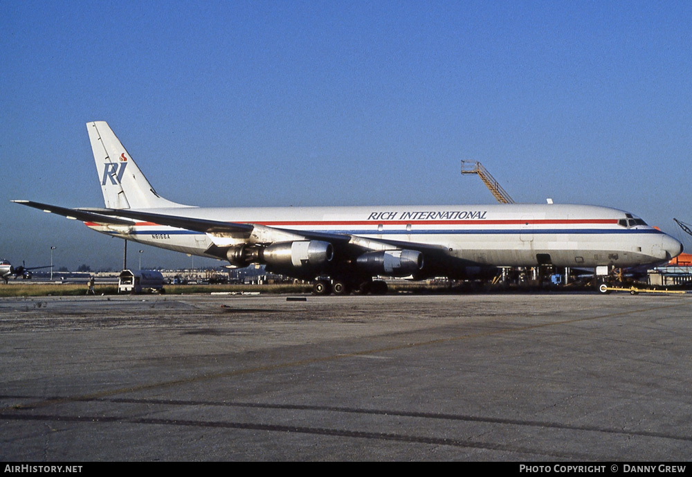 Aircraft Photo of N8166A | Douglas DC-8-33(F) | Rich International Airways | AirHistory.net #264897