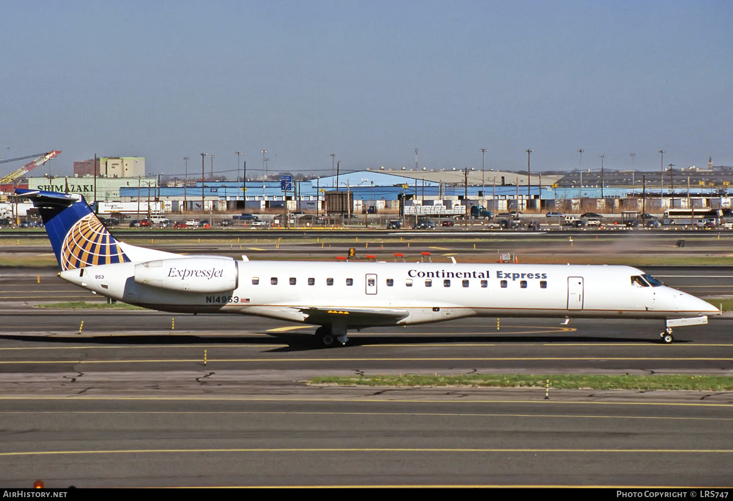 Aircraft Photo of N14953 | Embraer ERJ-145LR (EMB-145LR) | Continental Express | AirHistory.net #264905