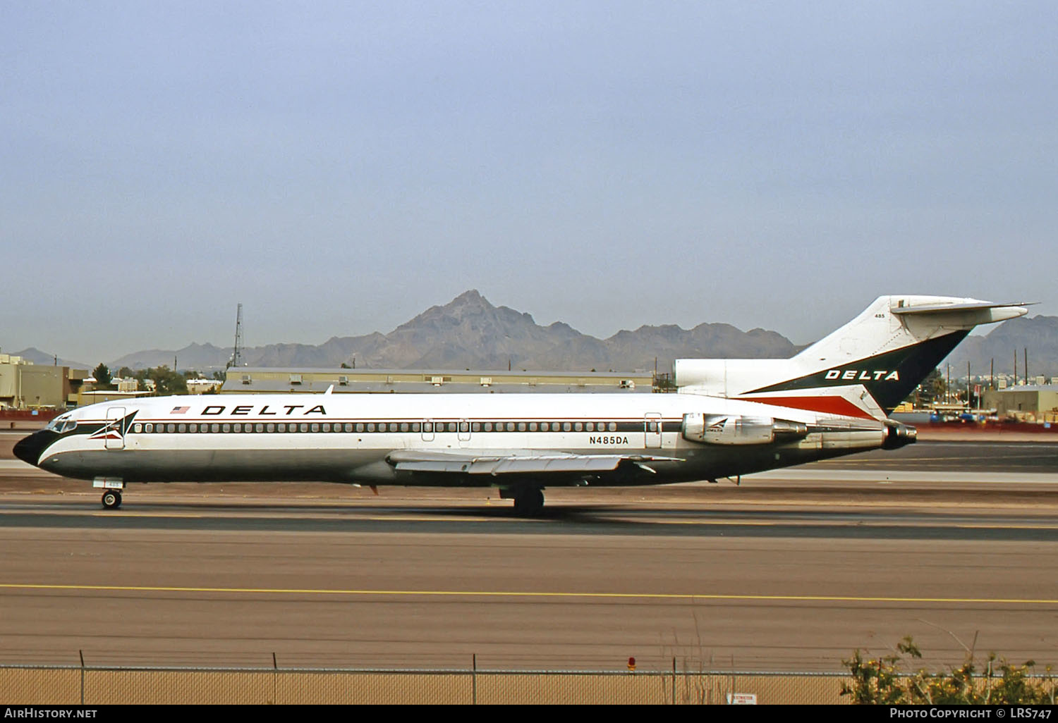 Aircraft Photo of N485DA | Boeing 727-232/Adv | Delta Air Lines | AirHistory.net #264934