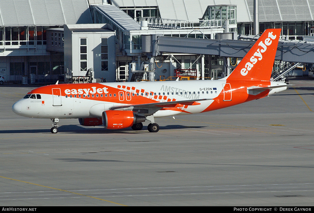 Aircraft Photo of G-EZDN | Airbus A319-111 | EasyJet | AirHistory.net #264937