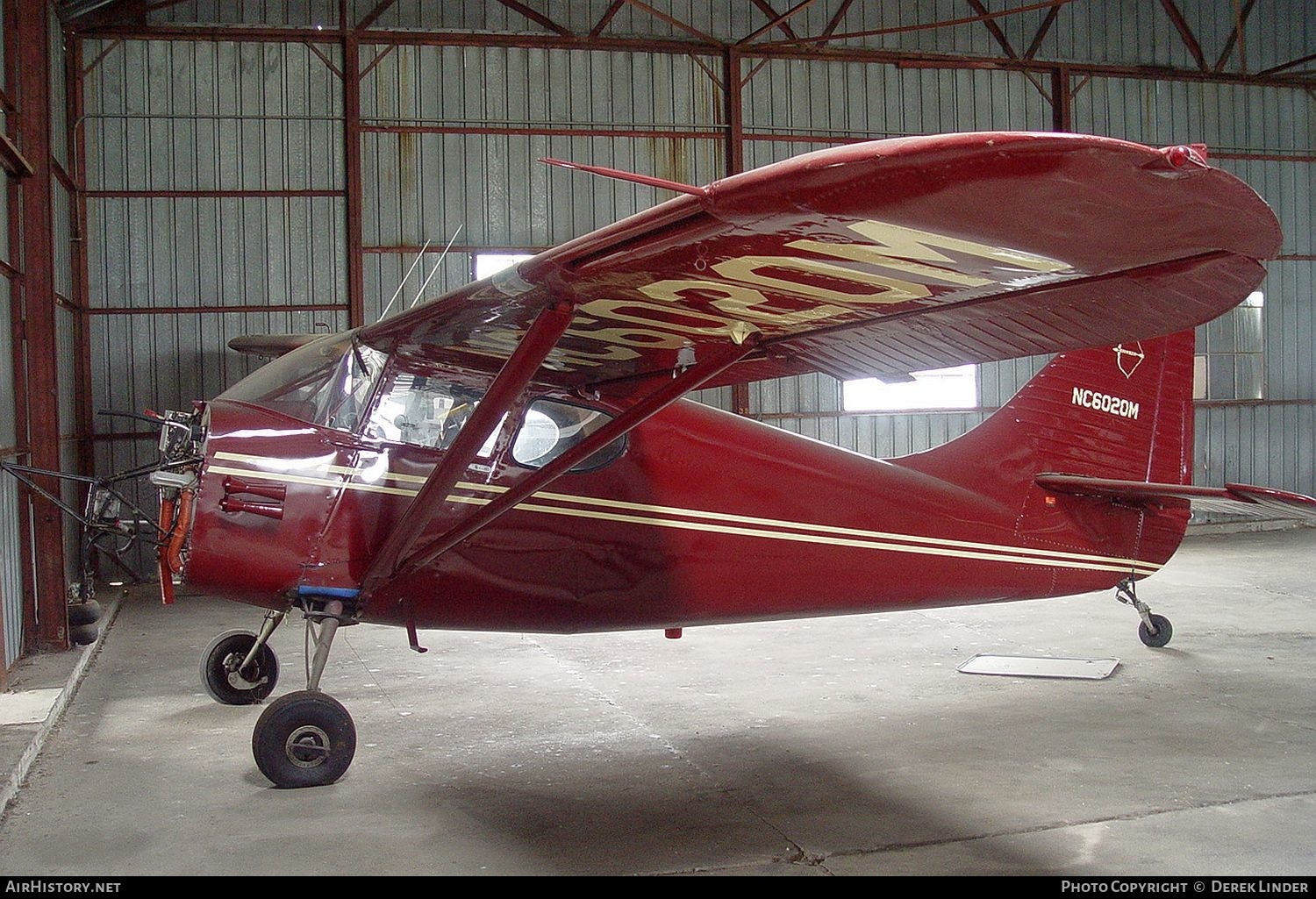 Aircraft Photo of N6020M / NC6020M | Stinson 108-3 | AirHistory.net #264943