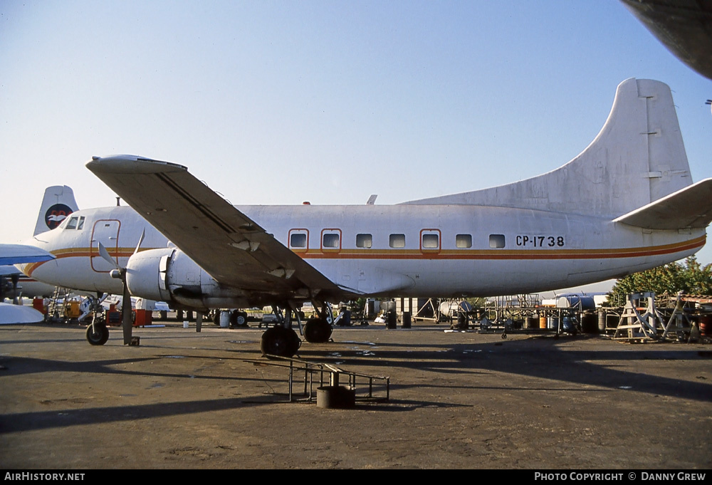 Aircraft Photo of CP-1738 | Martin 404 | AirHistory.net #264950