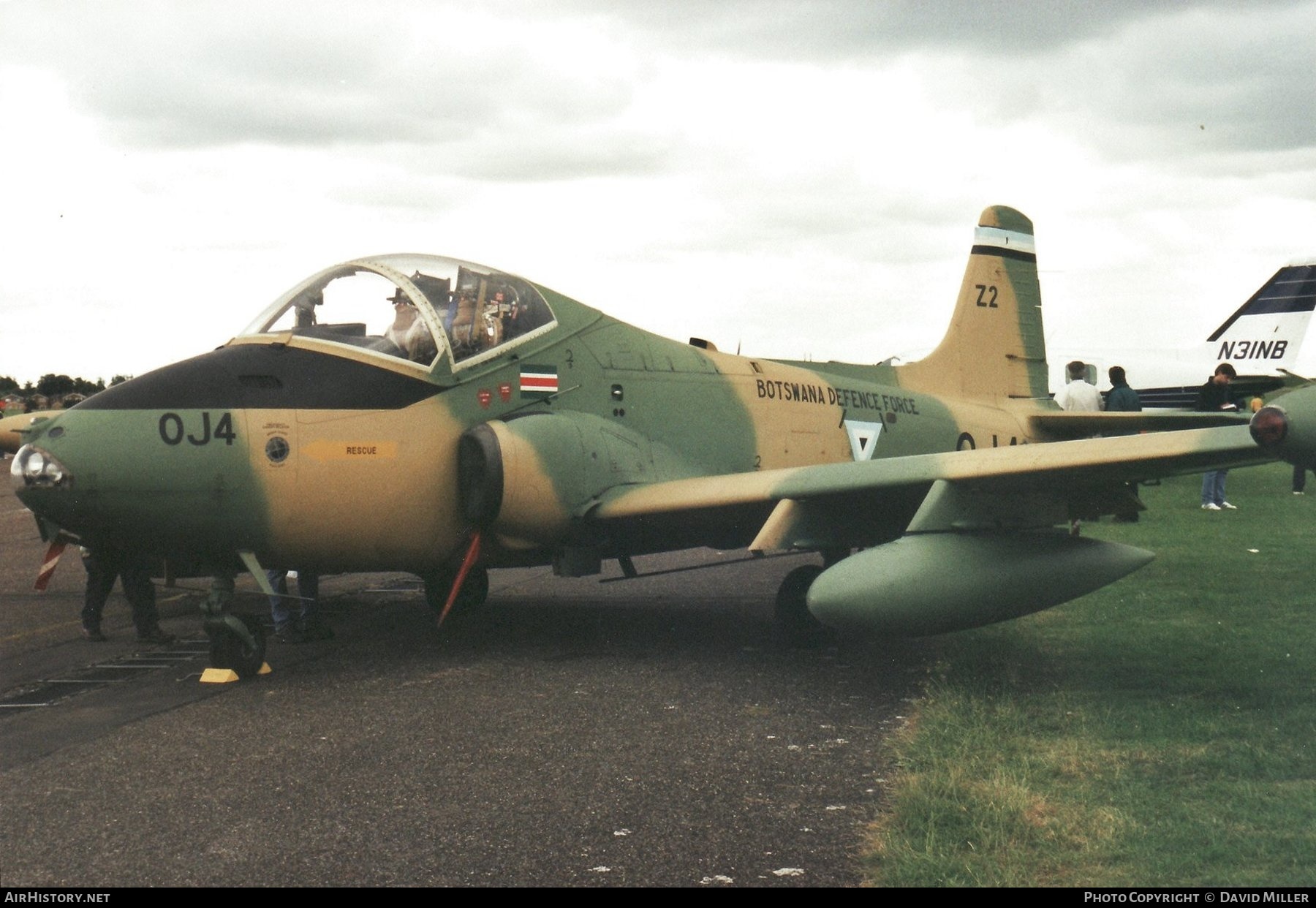 Aircraft Photo of G-UNNY / OJ4 | BAC 167 Strikemaster Mk87 | Botswana - Air Force | AirHistory.net #264961