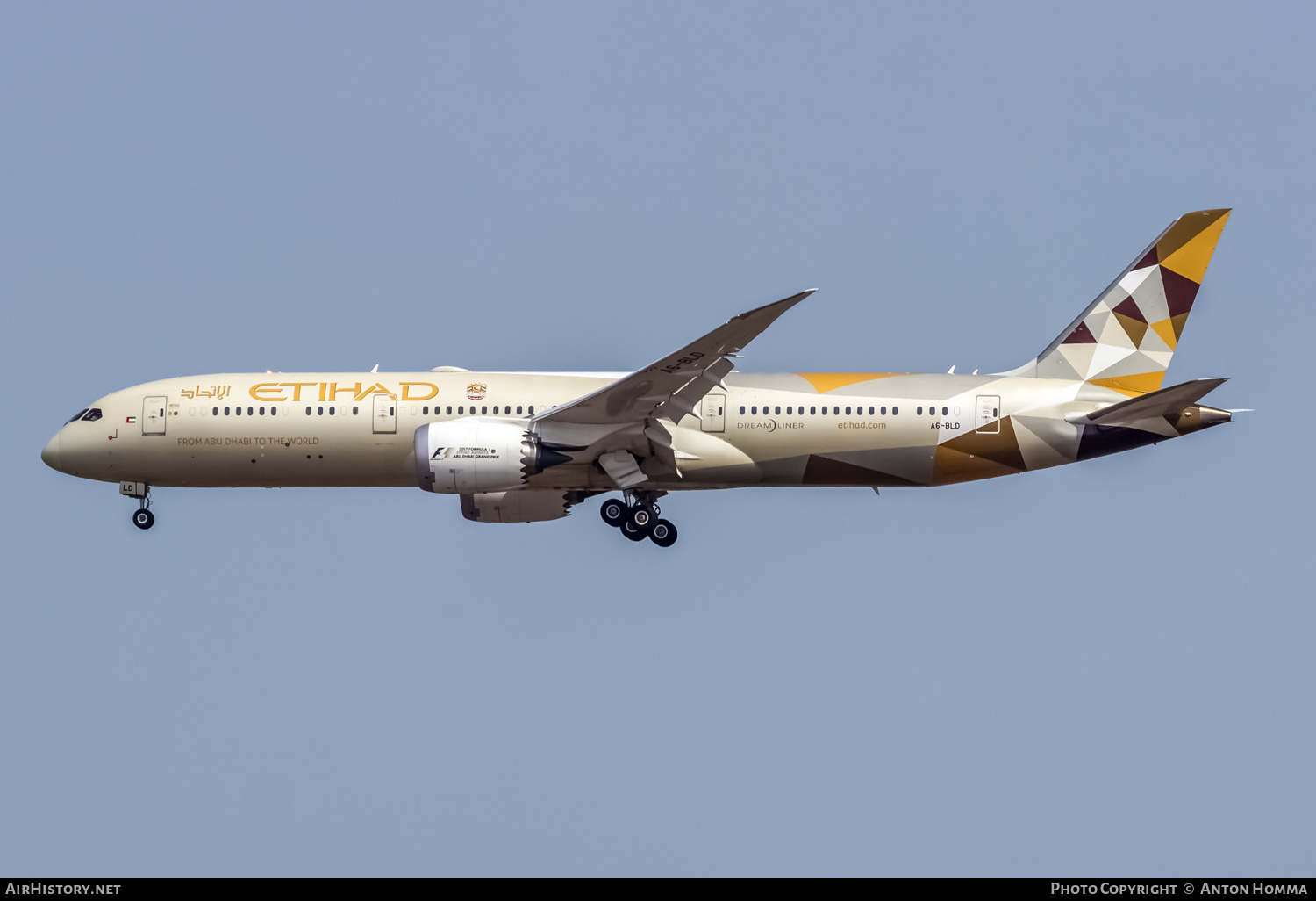 Aircraft Photo of A6-BLD | Boeing 787-9 Dreamliner | Etihad Airways | AirHistory.net #264963