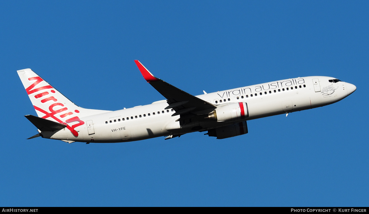 Aircraft Photo of VH-YFE | Boeing 737-81D | Virgin Australia Airlines | AirHistory.net #264979
