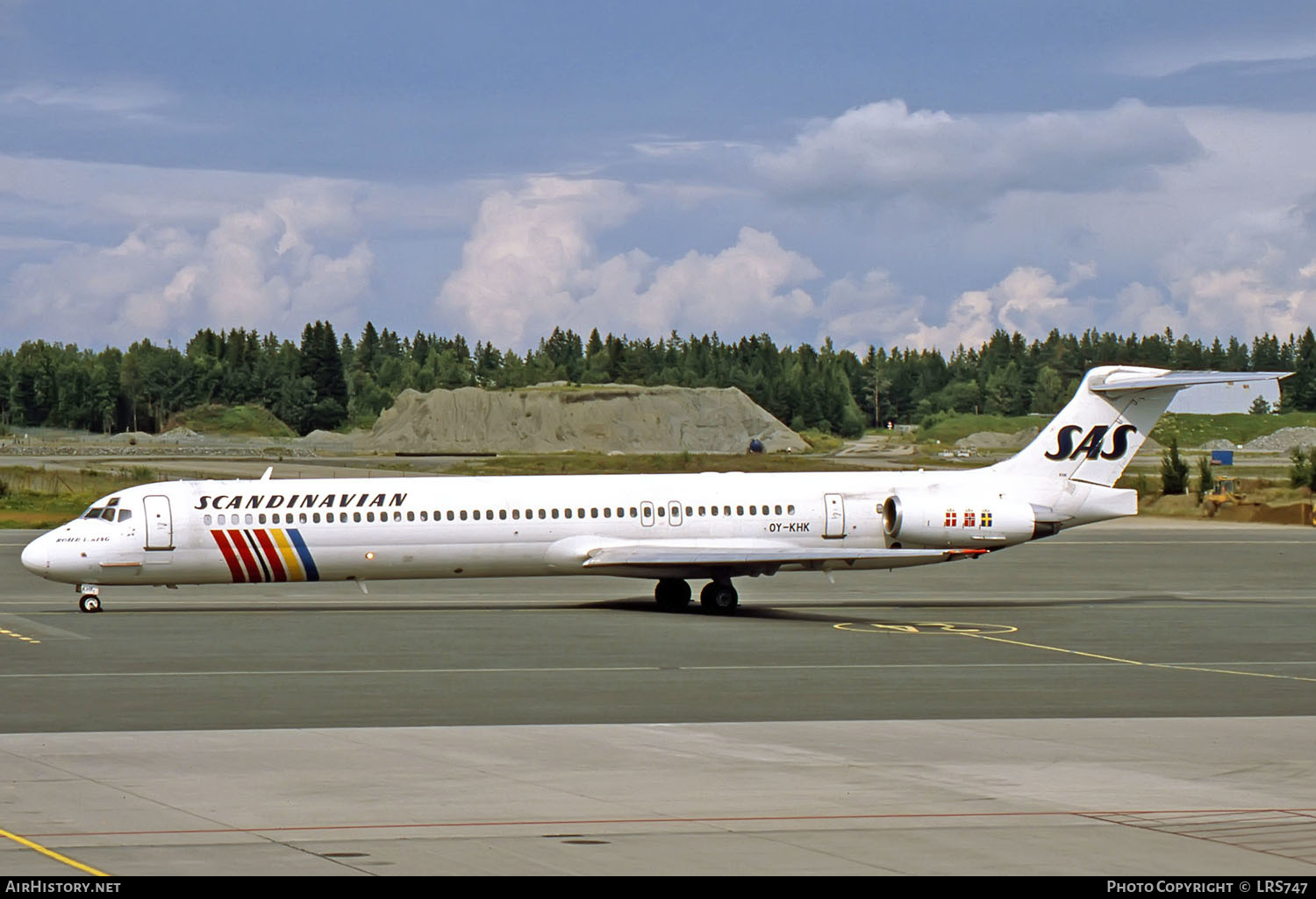 Aircraft Photo of OY-KHK | McDonnell Douglas MD-81 (DC-9-81) | Scandinavian Airlines - SAS | AirHistory.net #264981