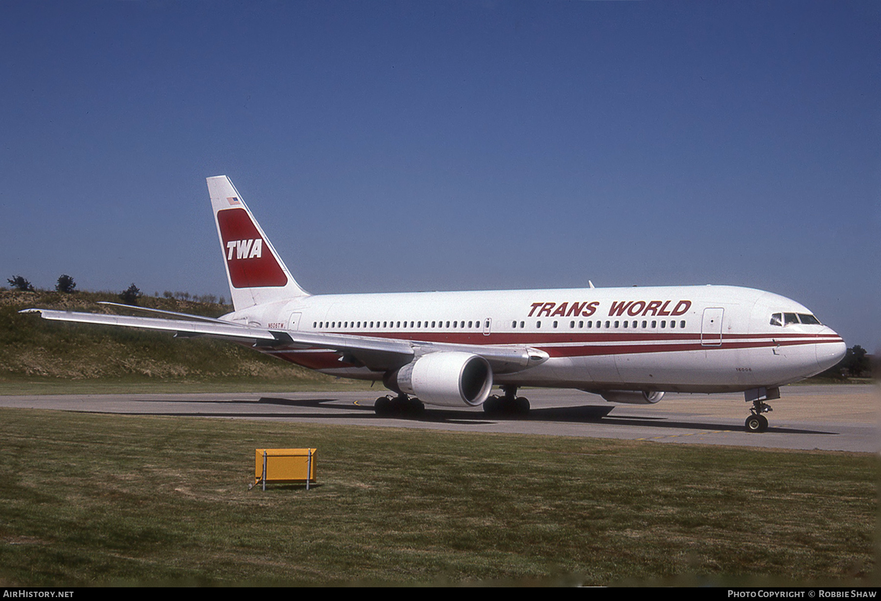 Aircraft Photo of N606TW | Boeing 767-231(ER) | Trans World Airlines - TWA | AirHistory.net #264984
