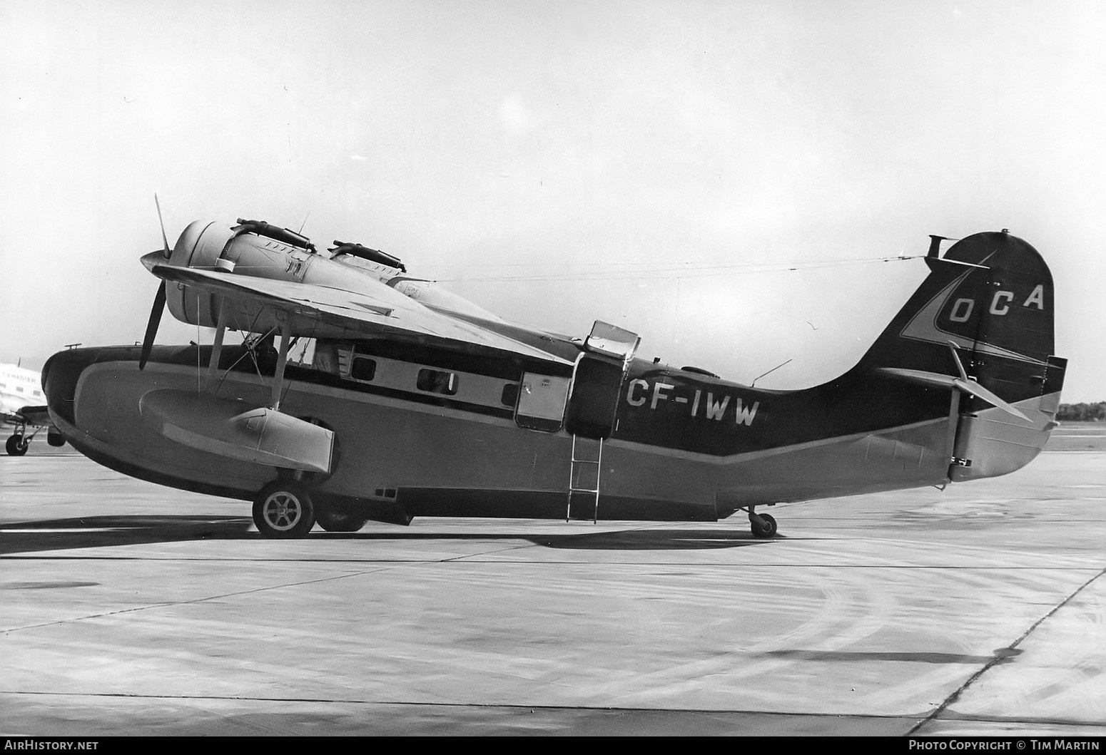 Aircraft Photo of CF-IWW | Grumman G-21A Goose | Ontario Central Airlines - OCA | AirHistory.net #264985