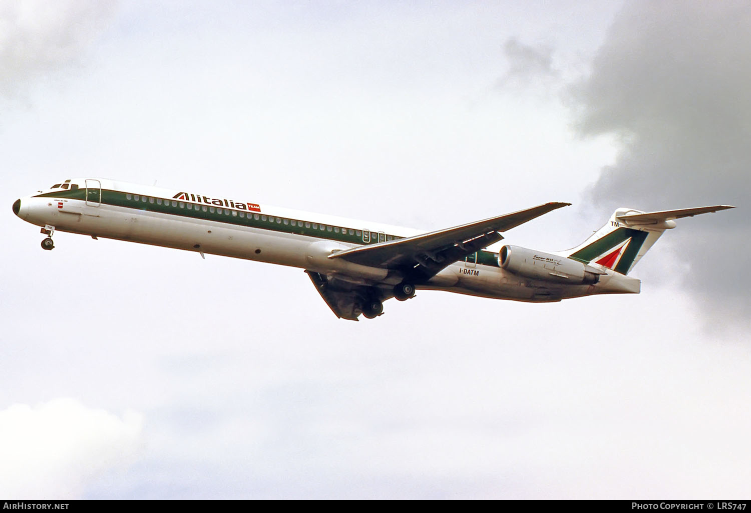 Aircraft Photo of I-DATM | McDonnell Douglas MD-82 (DC-9-82) | Alitalia | AirHistory.net #264991