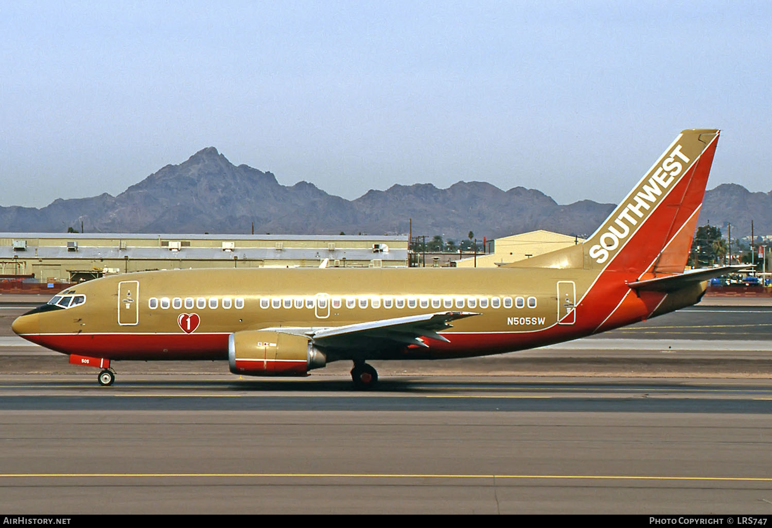 Aircraft Photo of N505SW | Boeing 737-5H4 | Southwest Airlines | AirHistory.net #265004