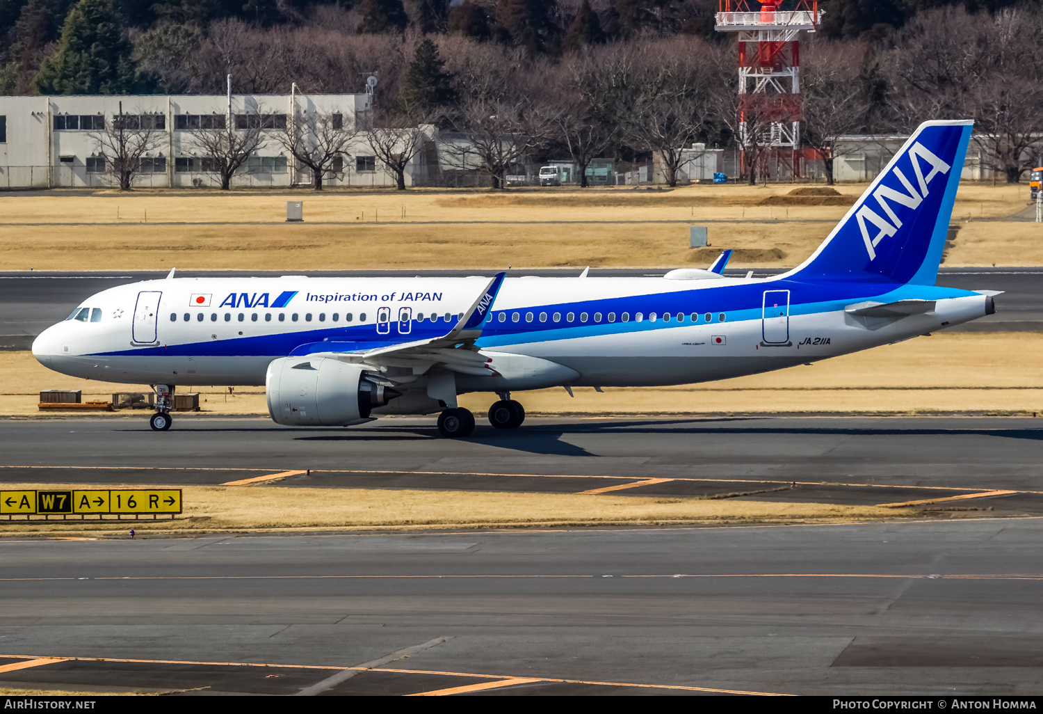 Aircraft Photo of JA211A | Airbus A320-271N | All Nippon Airways - ANA | AirHistory.net #265006