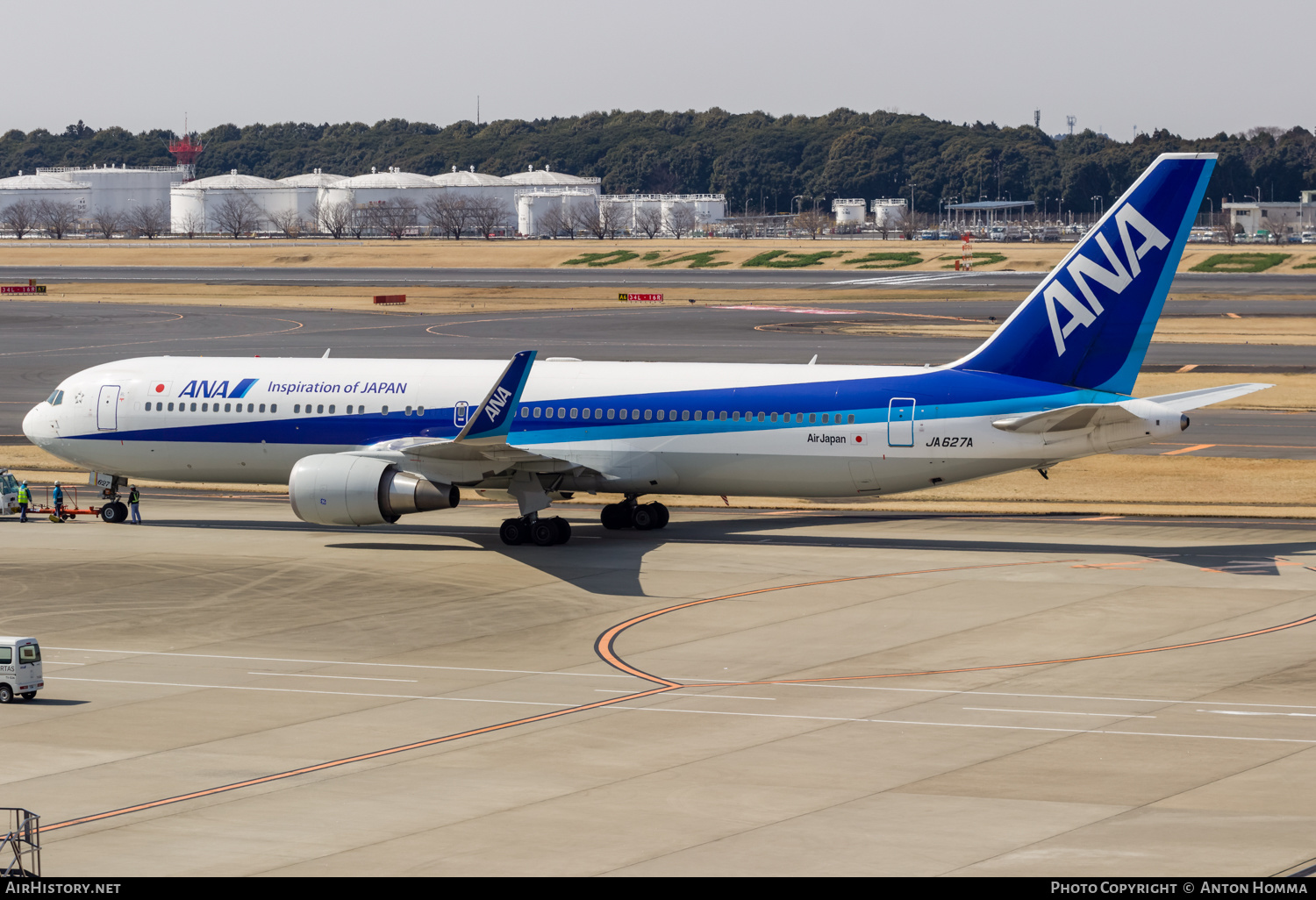 Aircraft Photo of JA627A | Boeing 767-381/ER | All Nippon Airways - ANA | AirHistory.net #265010