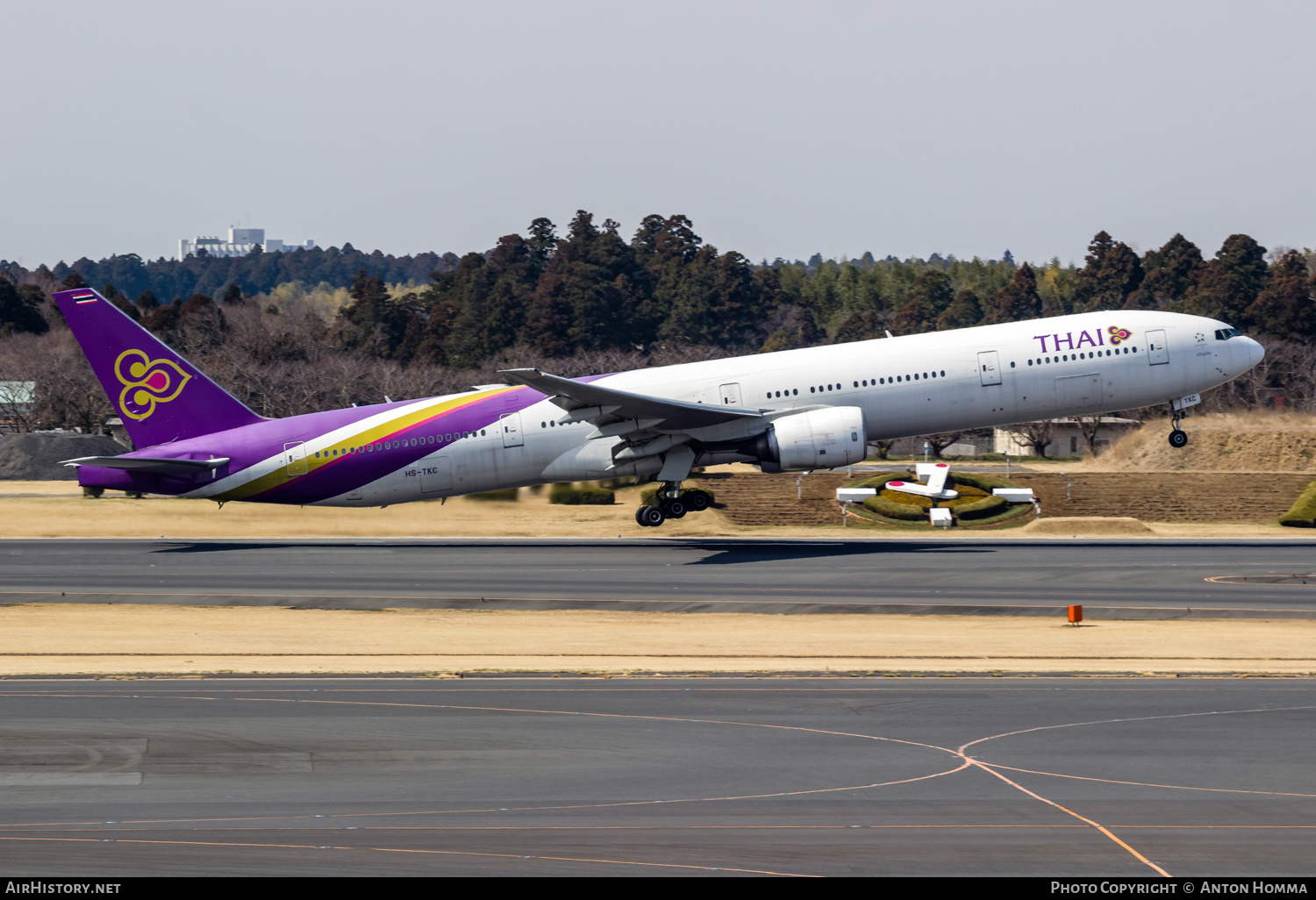 Aircraft Photo of HS-TKC | Boeing 777-3D7 | Thai Airways International | AirHistory.net #265018