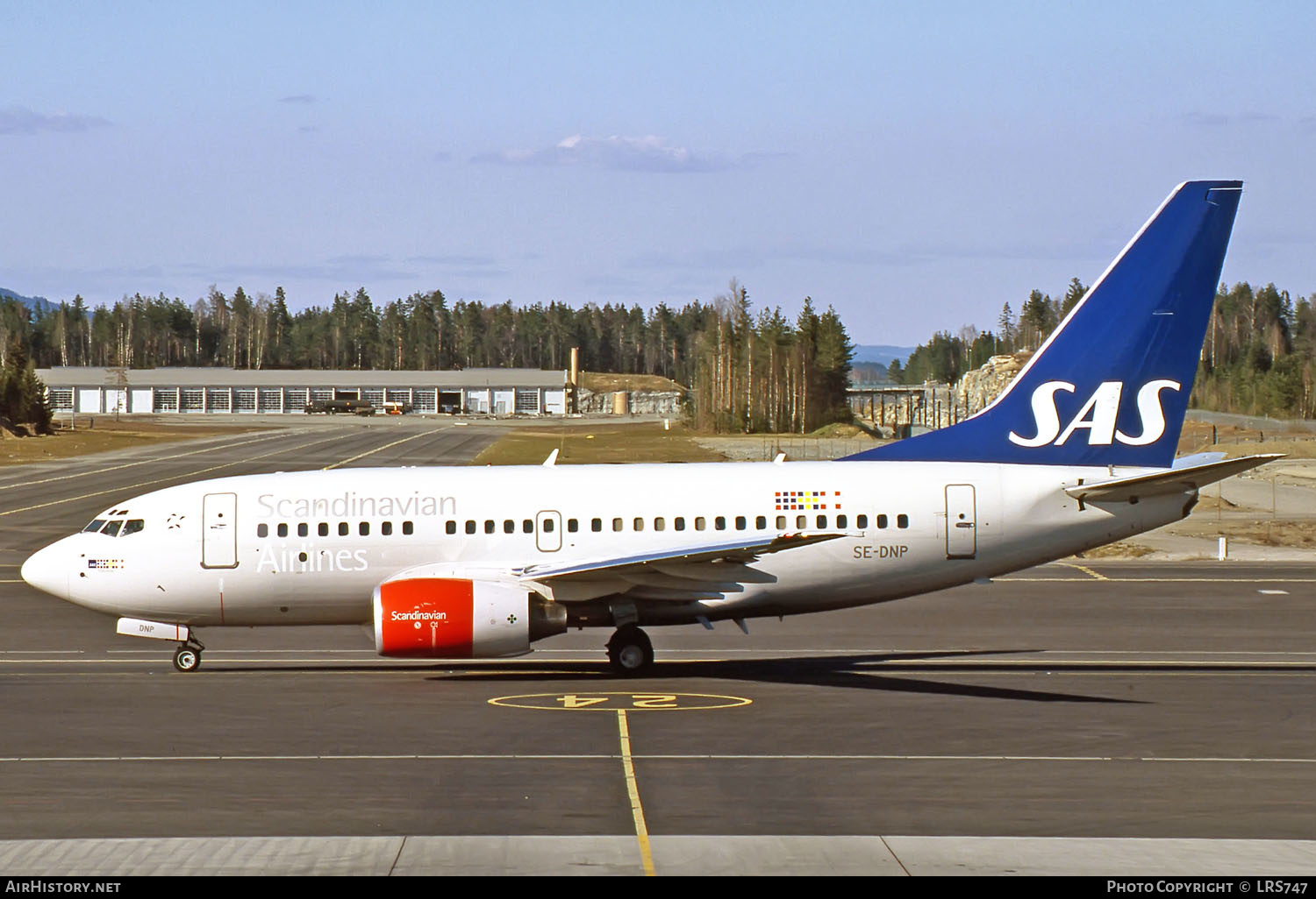Aircraft Photo of SE-DNP | Boeing 737-683 | Scandinavian Airlines - SAS | AirHistory.net #265025