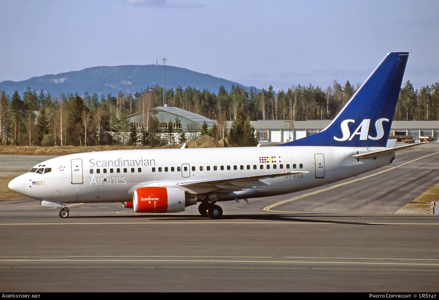 Aircraft Photo of OY-KKD | Boeing 737-683 | Scandinavian Airlines - SAS | AirHistory.net #265028
