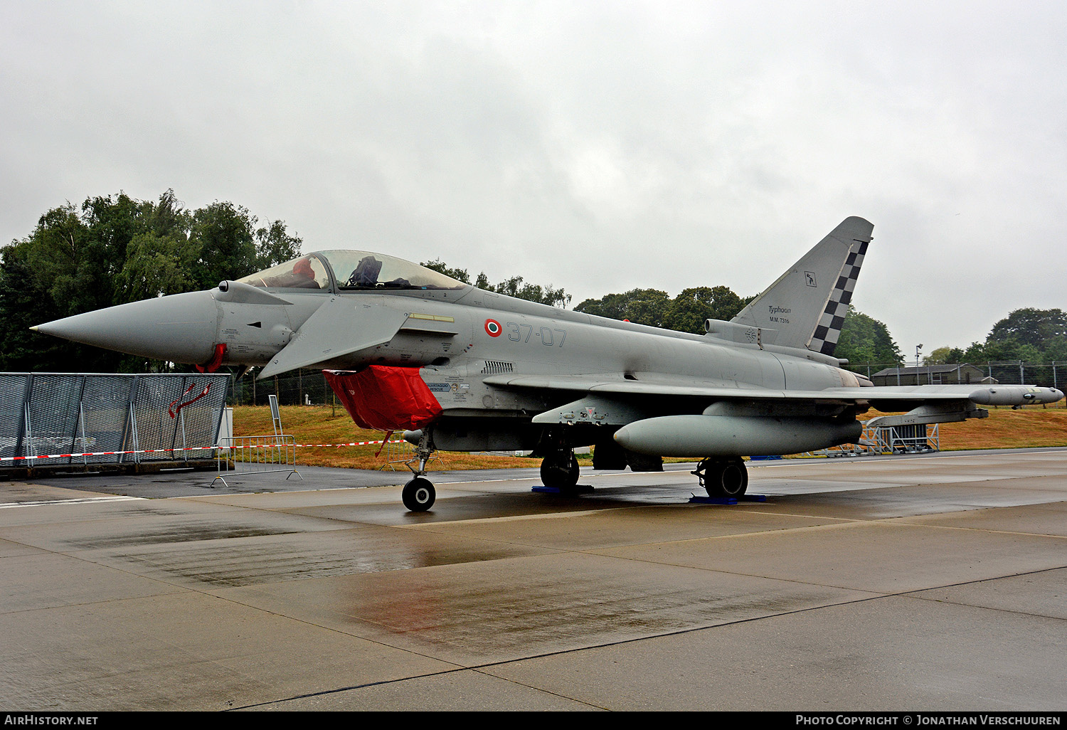 Aircraft Photo of MM7316 | Eurofighter F-2000A Typhoon | Italy - Air Force | AirHistory.net #265029