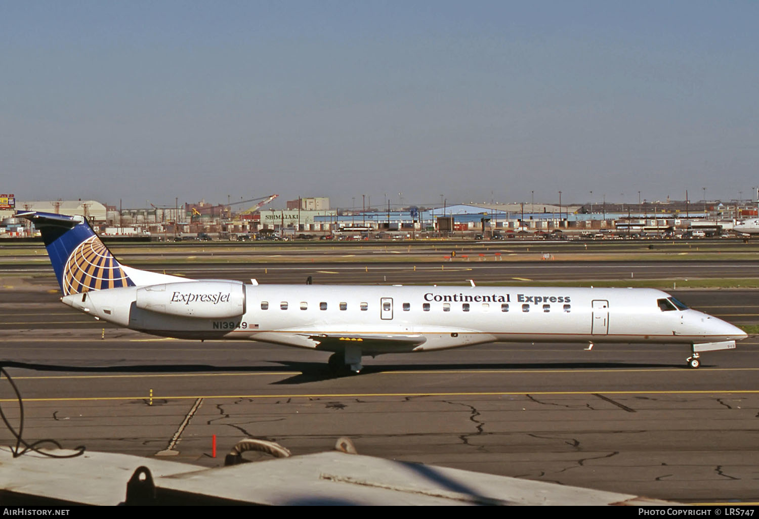 Aircraft Photo of N13949 | Embraer ERJ-145LR (EMB-145LR) | Continental Express | AirHistory.net #265032