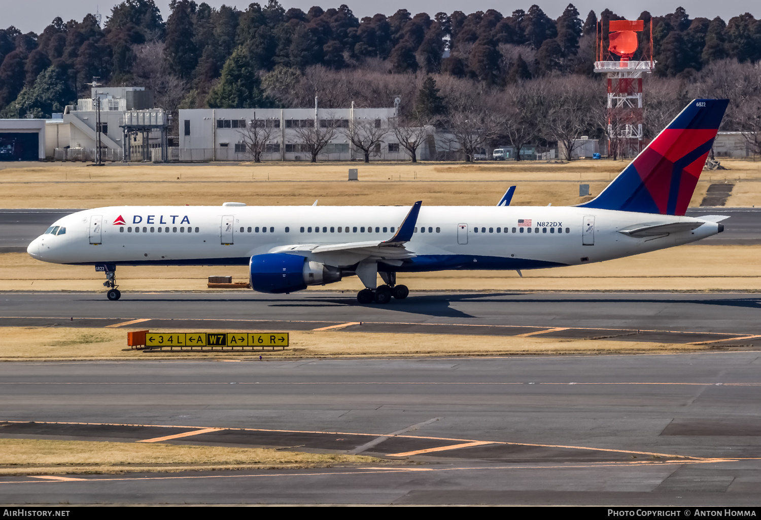 Aircraft Photo of N822DX | Boeing 757-26D | Delta Air Lines | AirHistory.net #265047