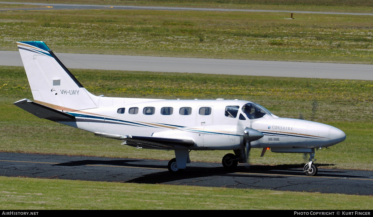 Aircraft Photo of VH-LWY | Cessna 441 Conquest | Corsaire Aviation | AirHistory.net #265051