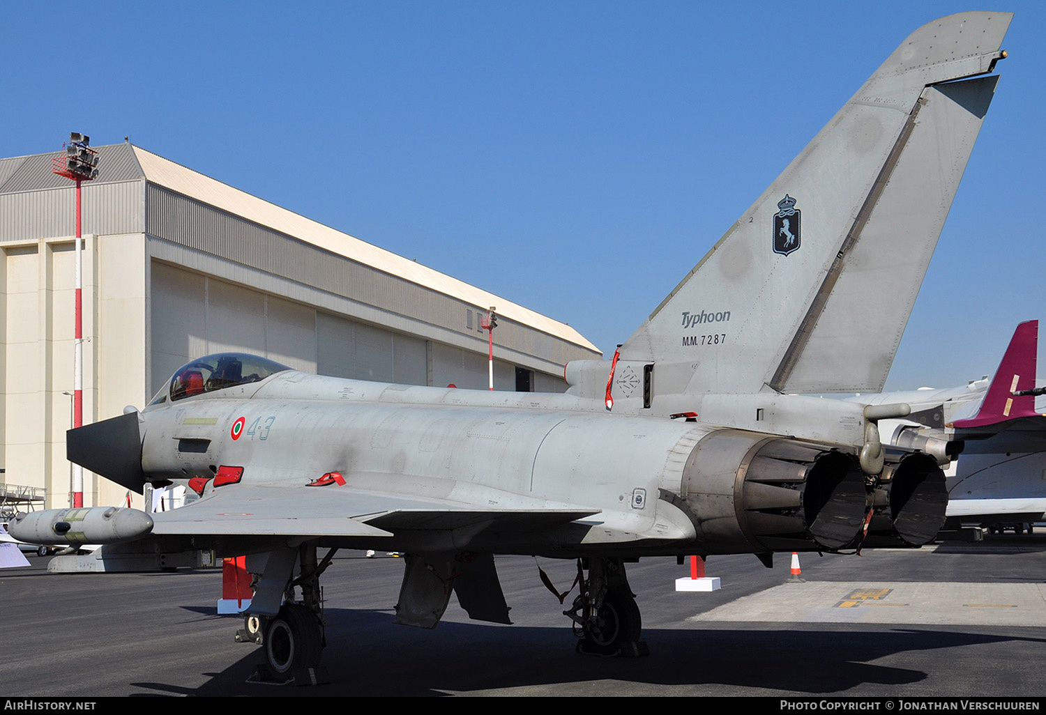 Aircraft Photo of MM7287 | Eurofighter F-2000A Typhoon | Italy - Air Force | AirHistory.net #265054