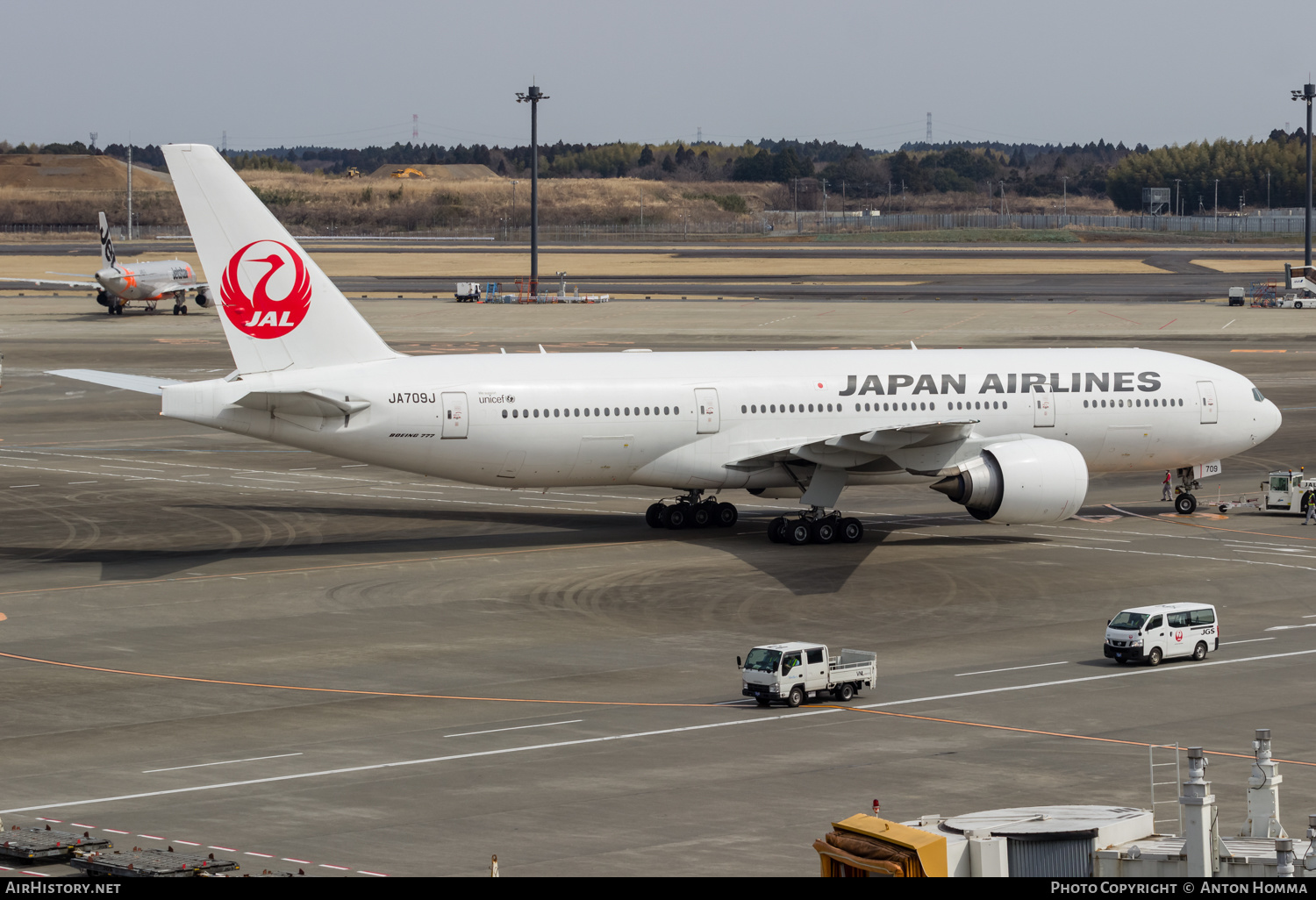 Aircraft Photo of JA709J | Boeing 777-246/ER | Japan Airlines - JAL | AirHistory.net #265075