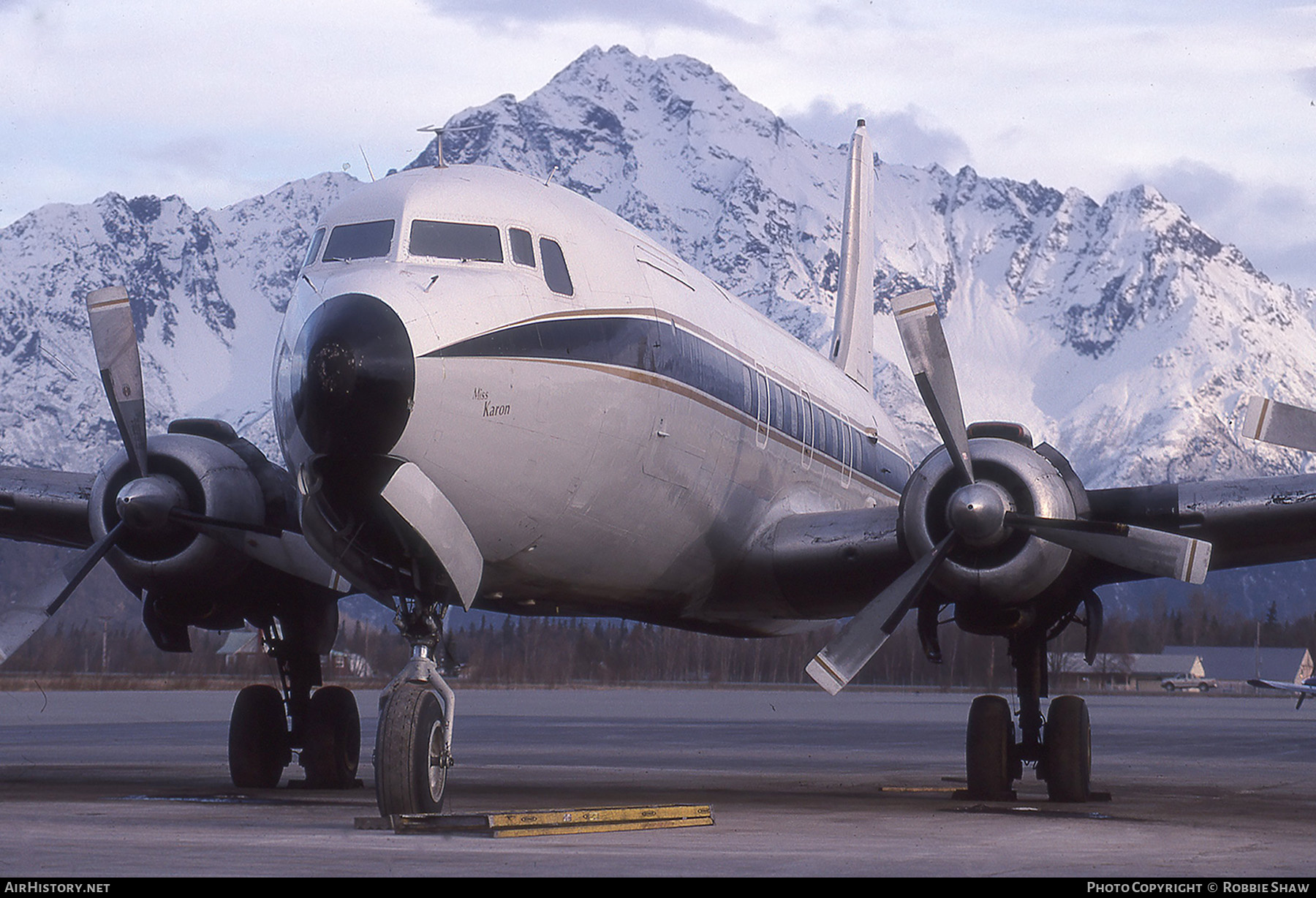 Aircraft Photo of N400UA | Douglas DC-6A | Woods Air Fuel | AirHistory.net #265082