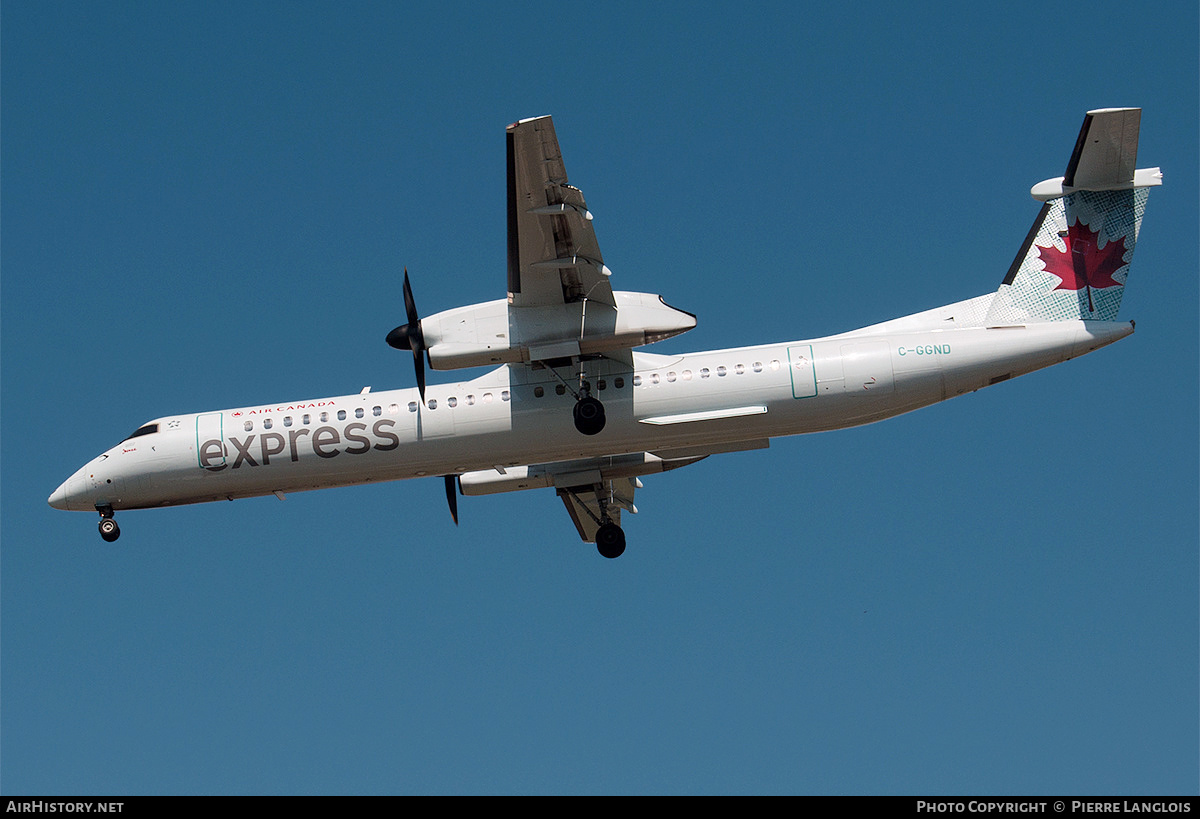 Aircraft Photo of C-GGND | Bombardier DHC-8-402 Dash 8 | Air Canada Express | AirHistory.net #265099