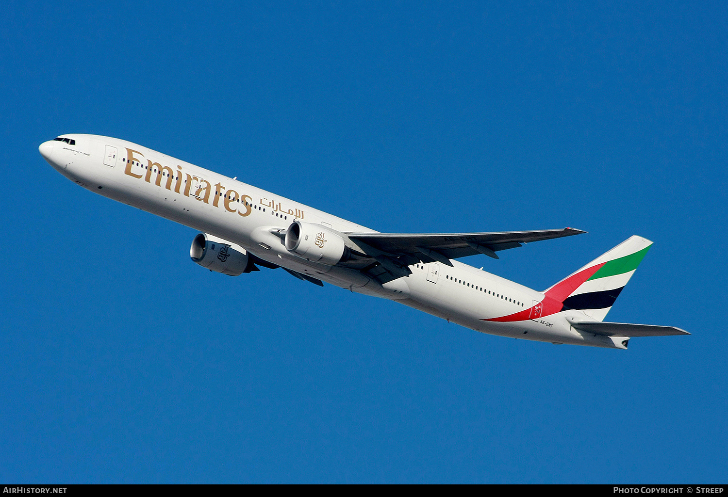 Aircraft Photo of A6-EMT | Boeing 777-31H | Emirates | AirHistory.net #265107