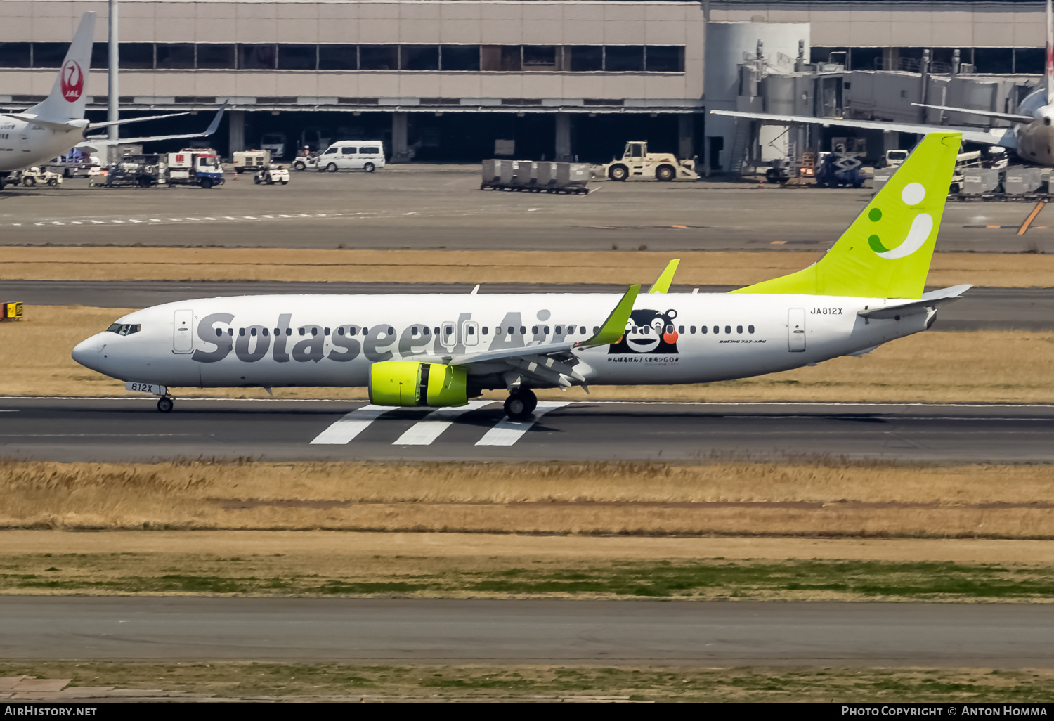 Aircraft Photo of JA812X | Boeing 737-86N | Solaseed Air | AirHistory.net #265113