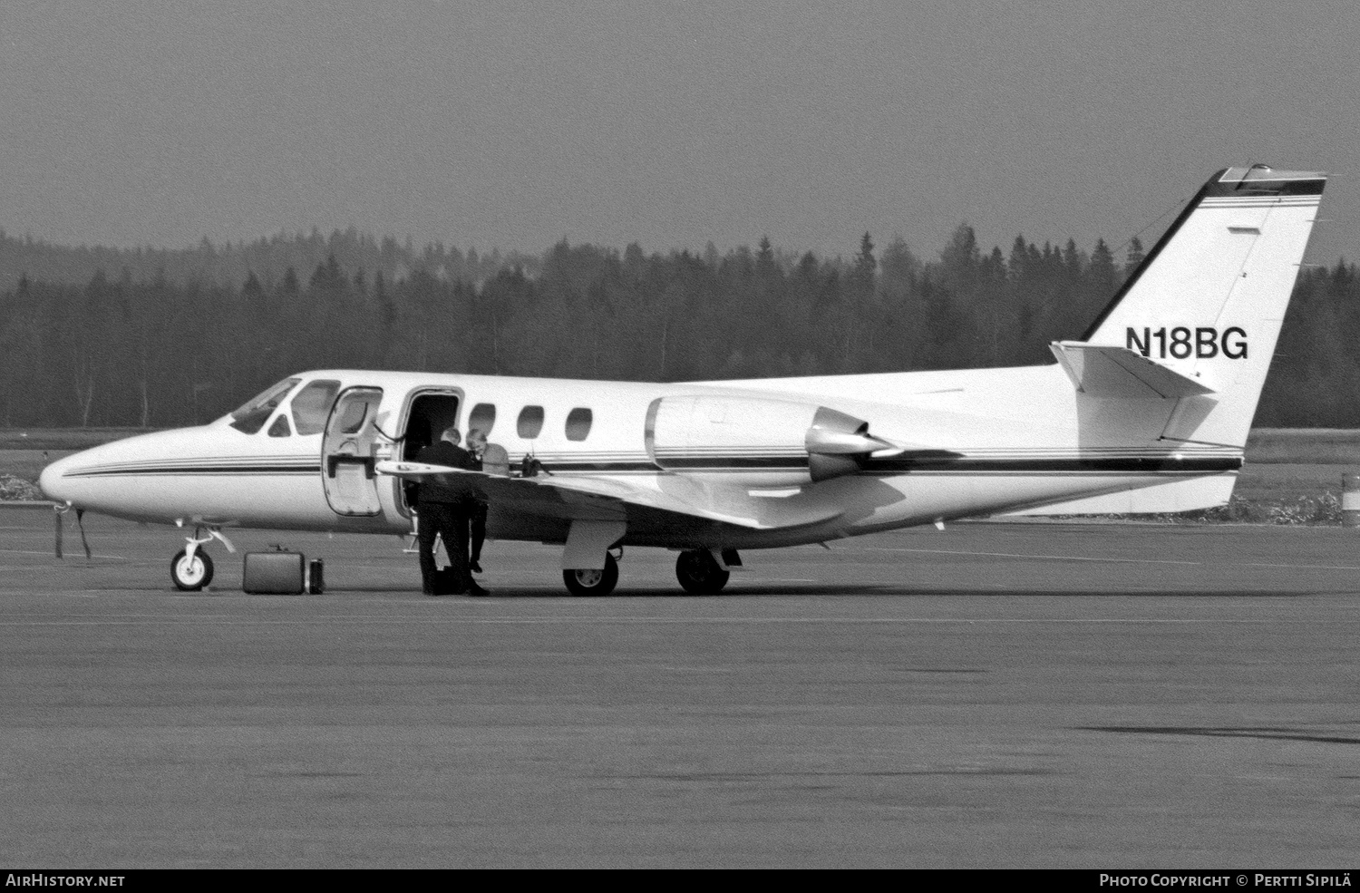 Aircraft Photo of N18BG | Cessna 500 Citation Eagle | AirHistory.net #265117