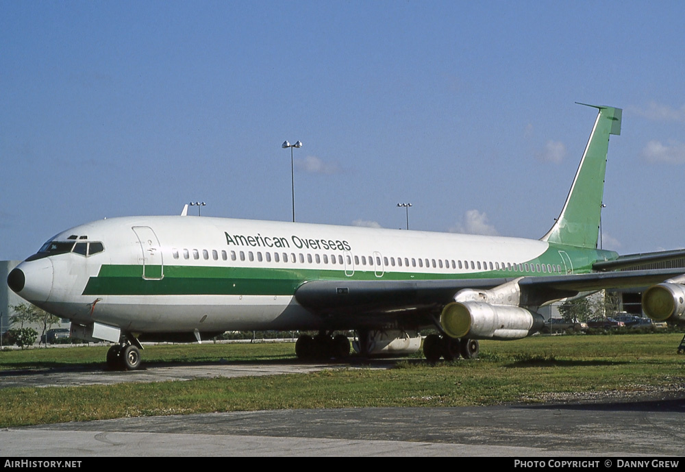 Aircraft Photo of N519GA | Boeing 707-123B | American Overseas | AirHistory.net #265120