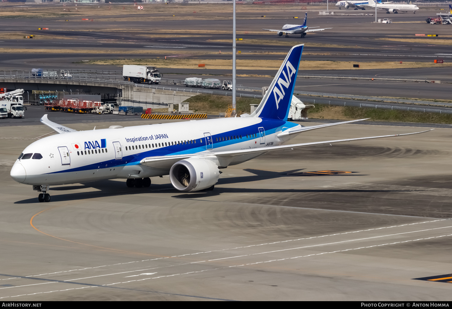 Aircraft Photo of JA878A | Boeing 787-8 Dreamliner | All Nippon Airways - ANA | AirHistory.net #265121