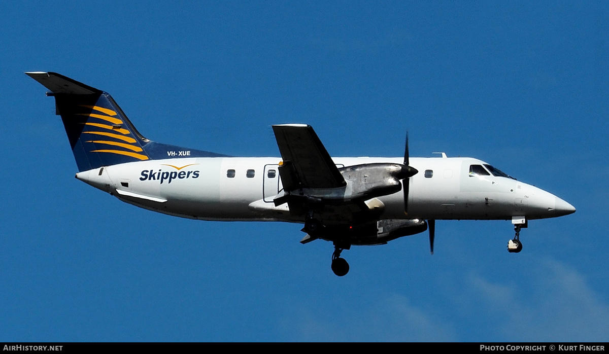 Aircraft Photo of VH-XUE | Embraer EMB-120RT Brasilia | Skippers Aviation | AirHistory.net #265127