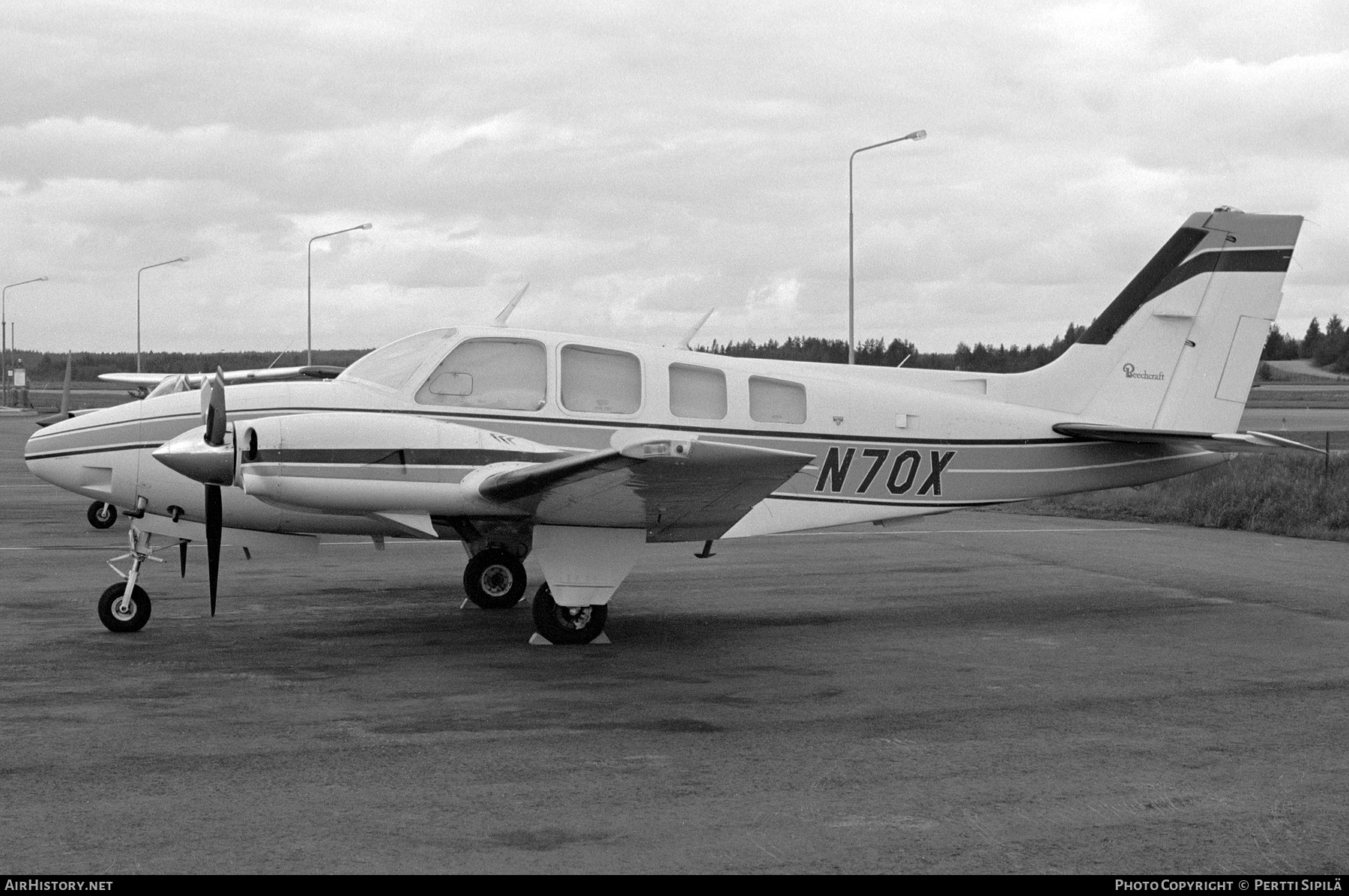 Aircraft Photo of N70X | Beech 58TC Baron | AirHistory.net #265145