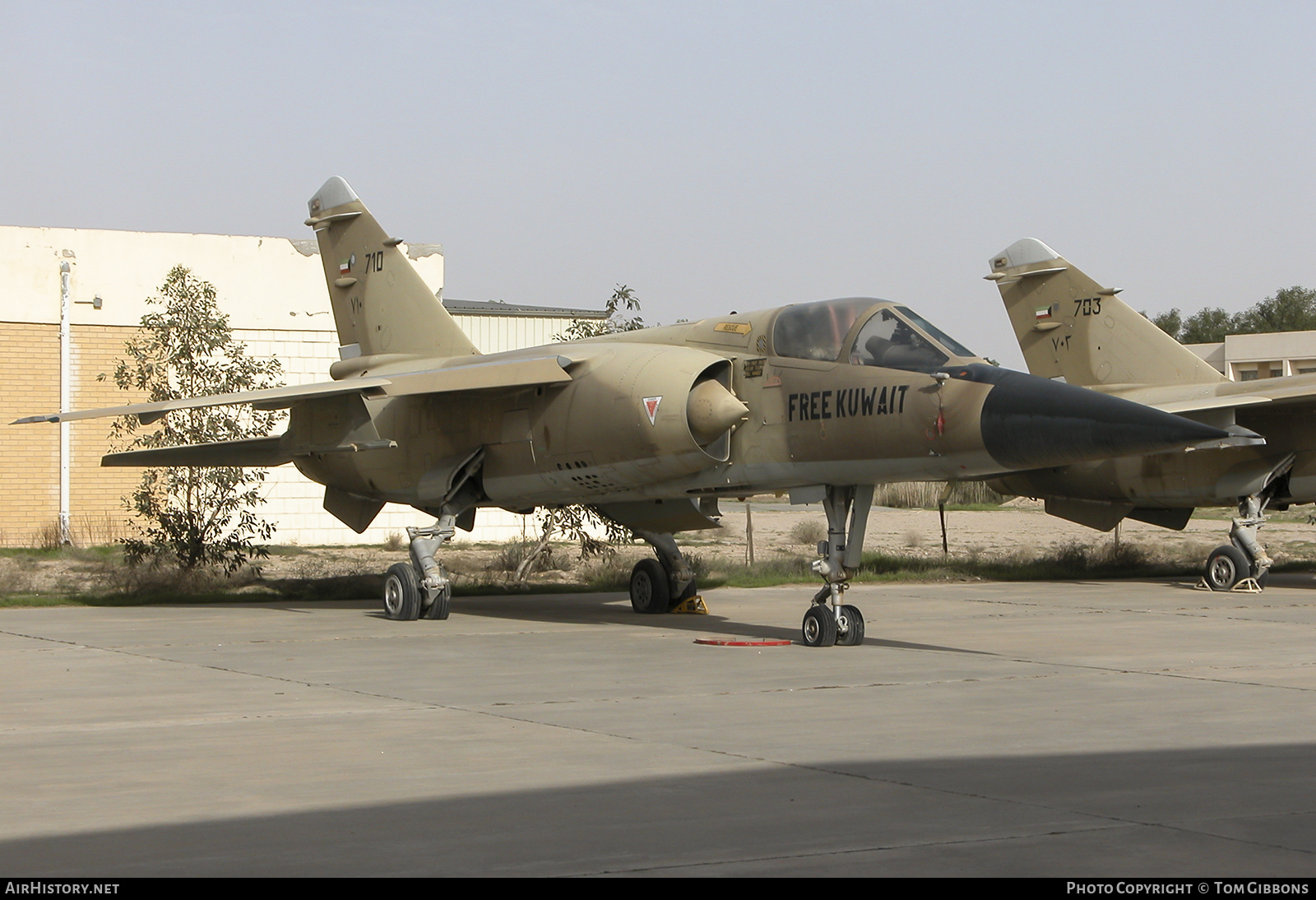 Aircraft Photo of 710 | Dassault Mirage F1CK | Kuwait - Air Force | AirHistory.net #265157