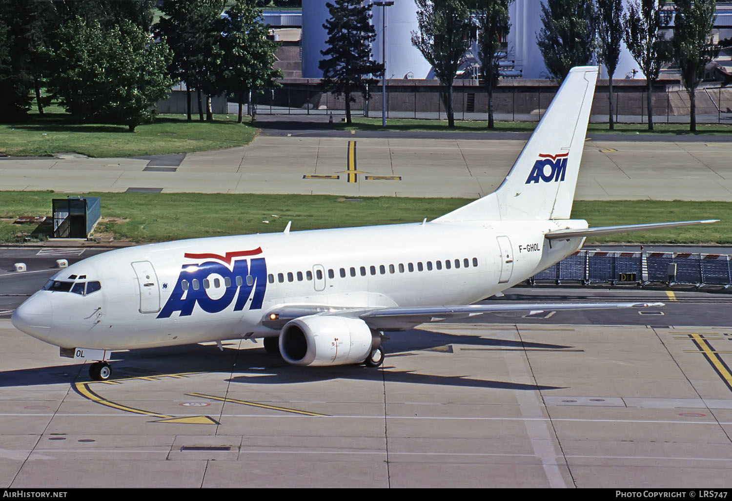 Aircraft Photo of F-GHOL | Boeing 737-53C | AOM French Airlines | AirHistory.net #265158