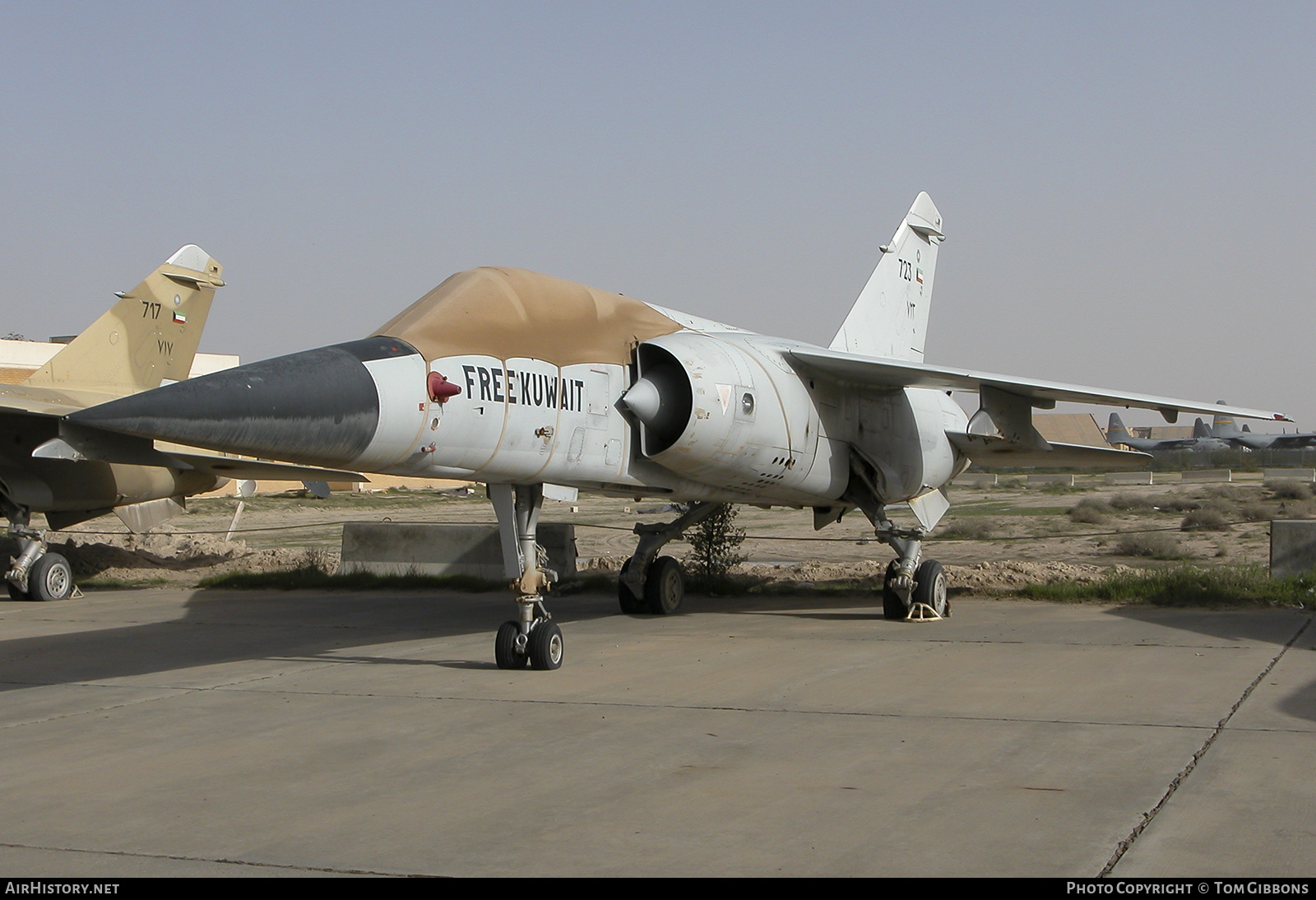 Aircraft Photo of 723 | Dassault Mirage F1CK-2 | Kuwait - Air Force | AirHistory.net #265160