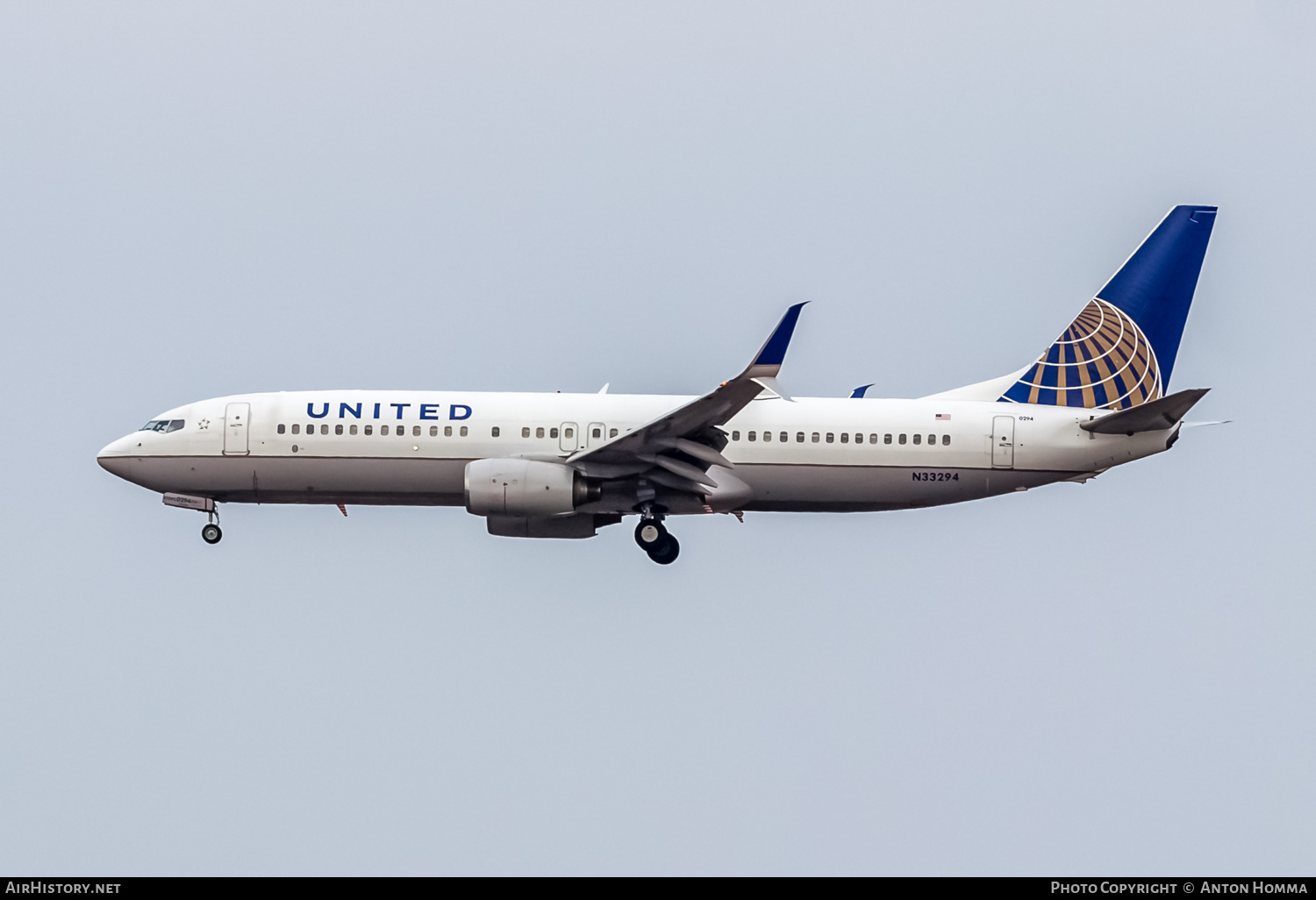 Aircraft Photo of N33294 | Boeing 737-824 | United Airlines | AirHistory.net #265175