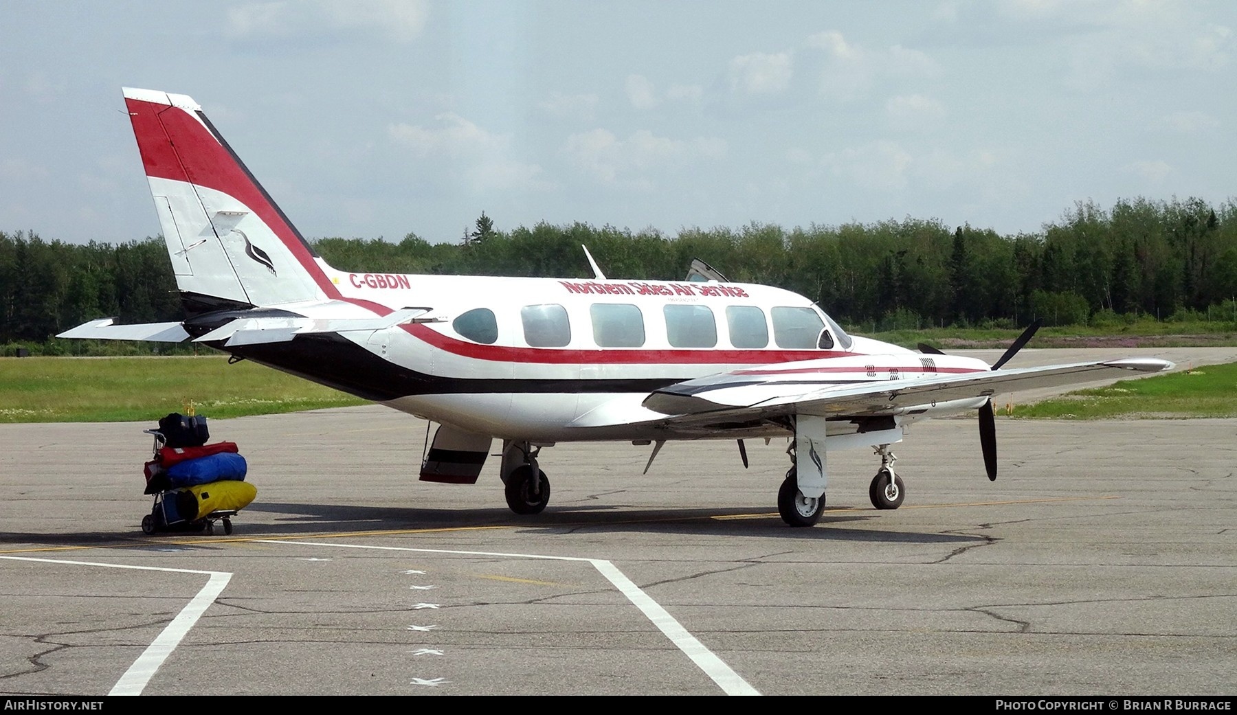 Aircraft Photo of C-GBDN | Piper PA-31-350 Navajo Chieftain | Northern Skies Air Service | AirHistory.net #265178